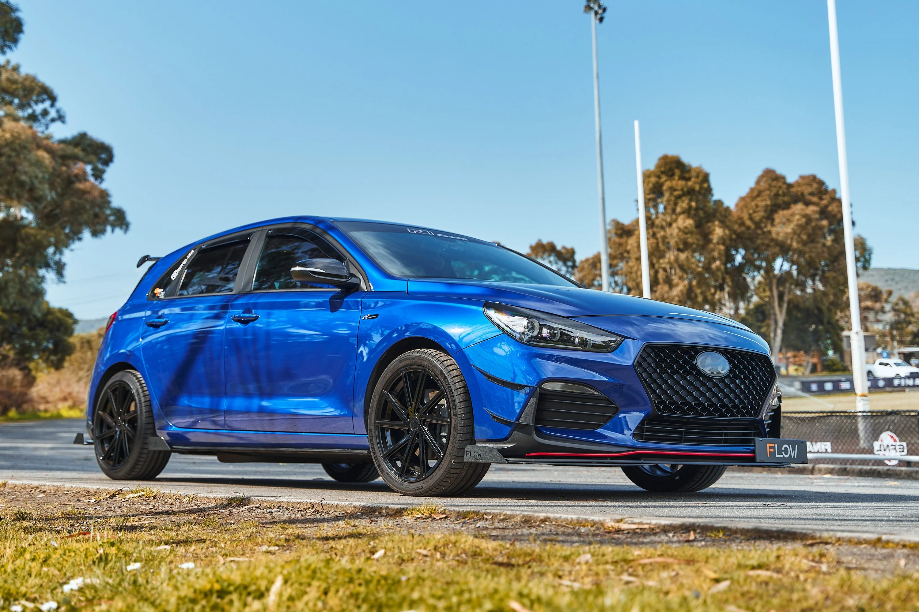 Flow Designs i30 N Line (2018-2022) Front Bumper Canards - Image 2