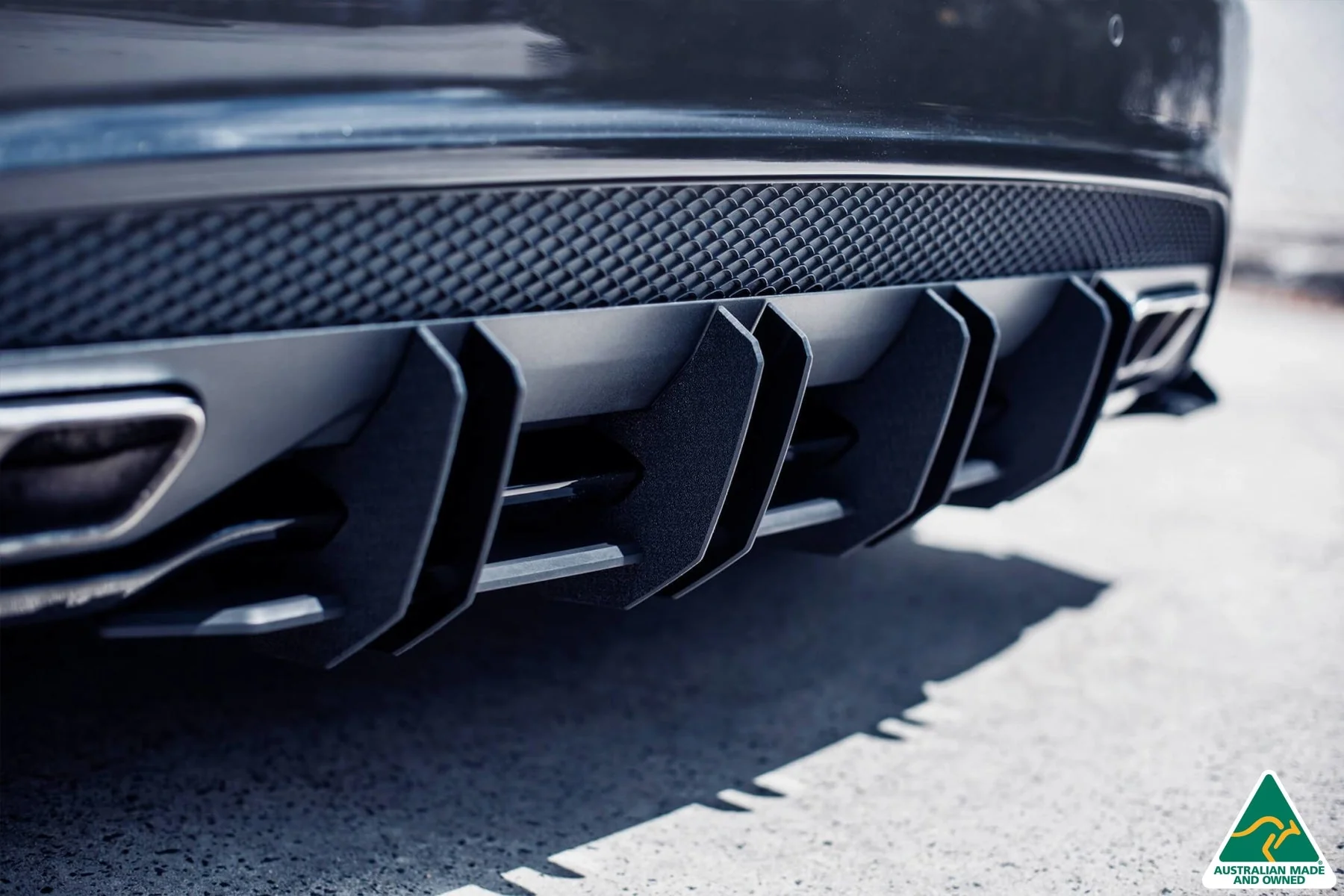 A45 AMG W176 (PFL) Flow-Lock Rear Diffuser - Image 4