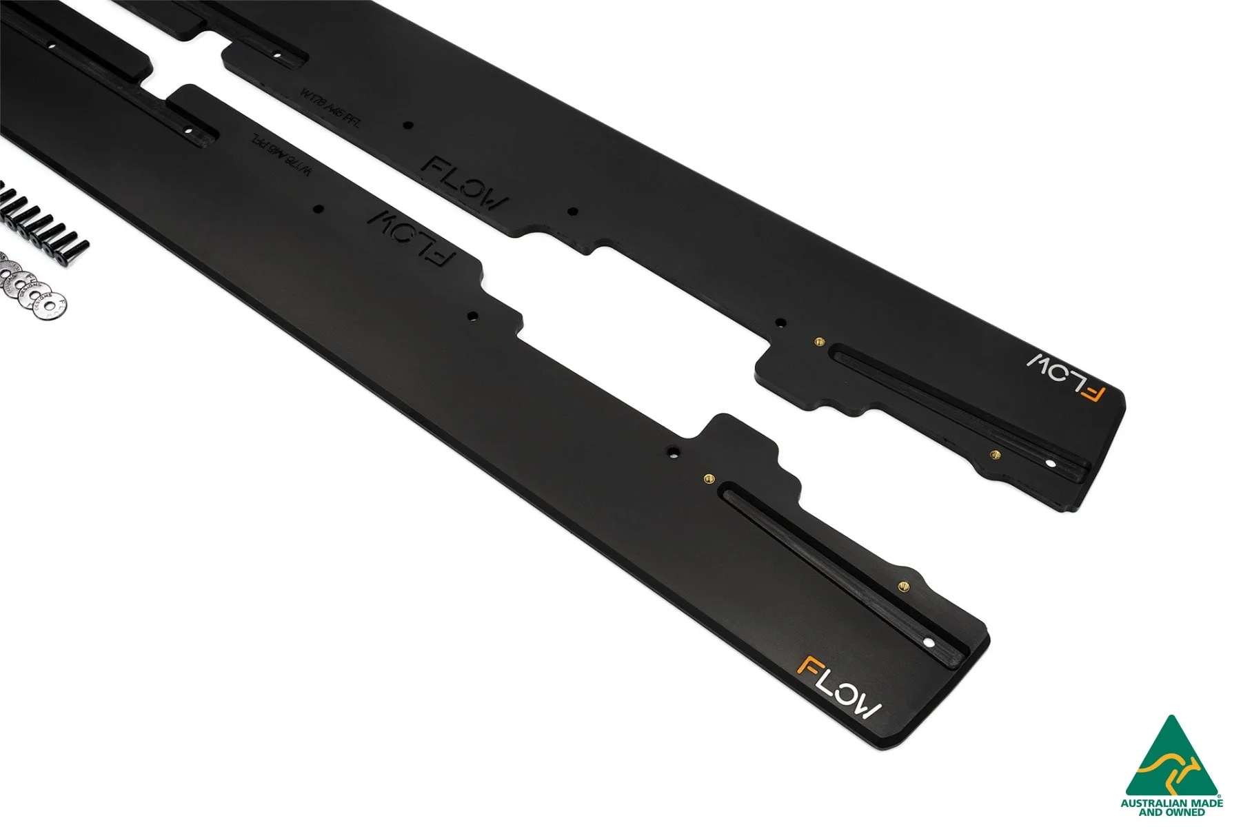 A45 AMG W176 (PFL) Side Skirt Splitters - Image 3