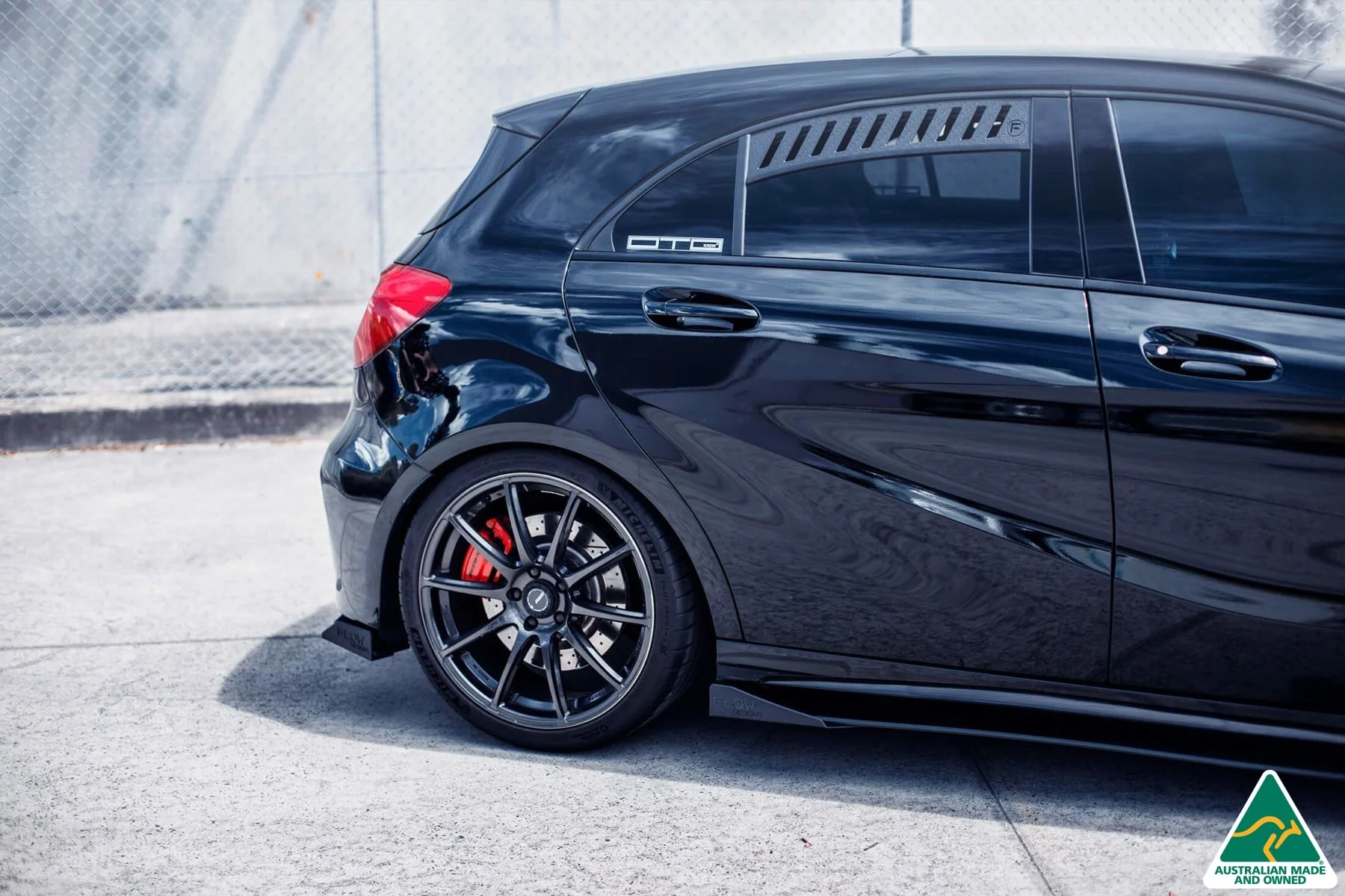 A45 AMG W176 (PFL) Side Skirt Splitters - Image 8