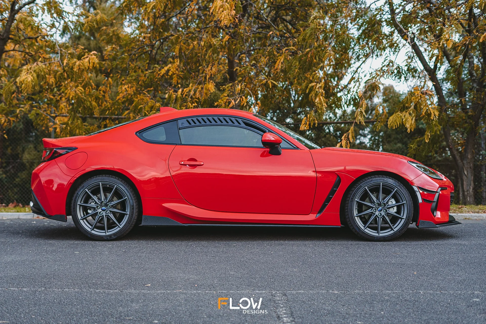 Flow Designs Rear Spats for 2022+ Subaru BRZ ZD8 & Toyota GR86 ZN8 - Textured [Pair] - Image 4