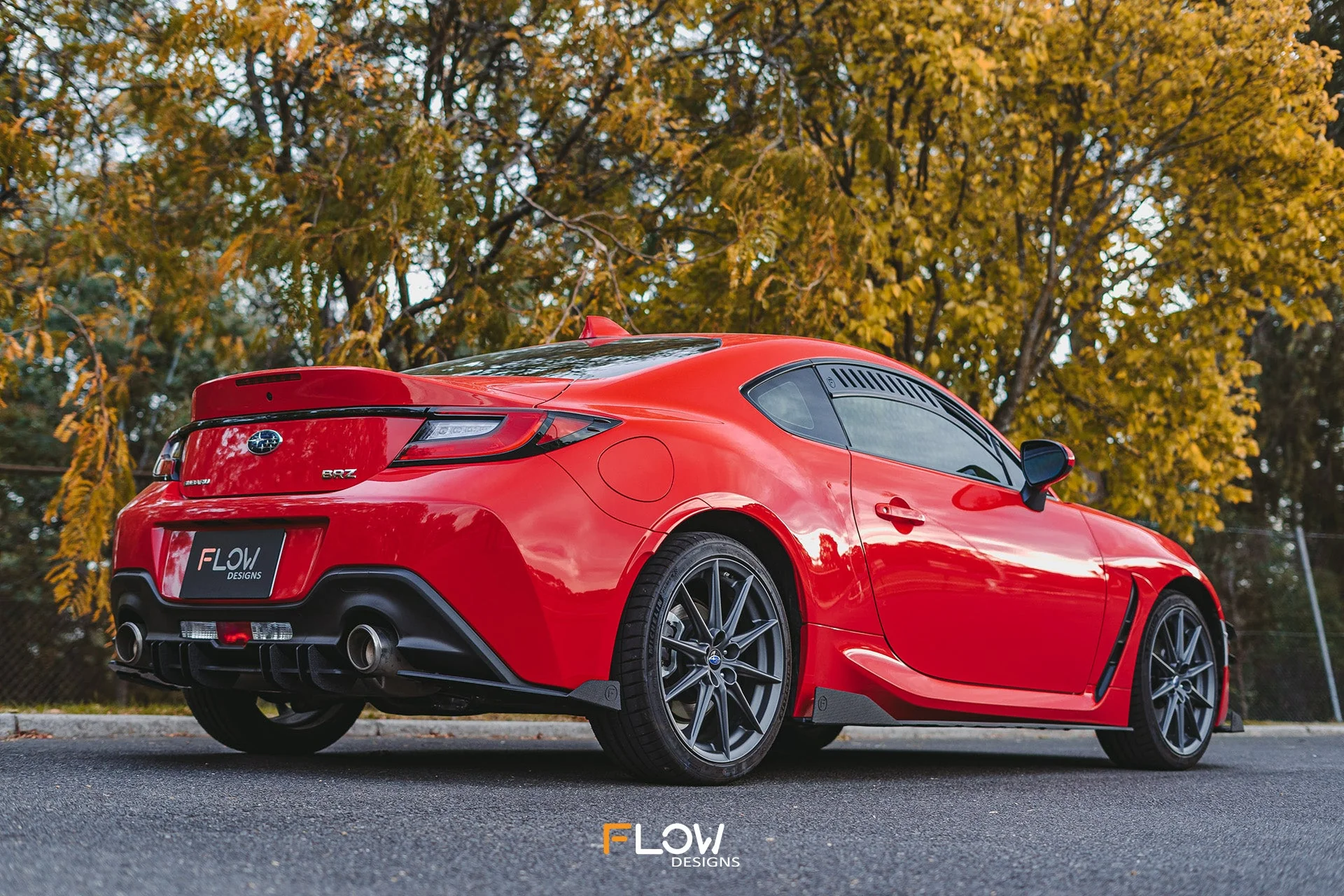 Flow Designs Rear Spats for 2022+ Subaru BRZ ZD8 & Toyota GR86 ZN8 - Textured [Pair] - Image 5