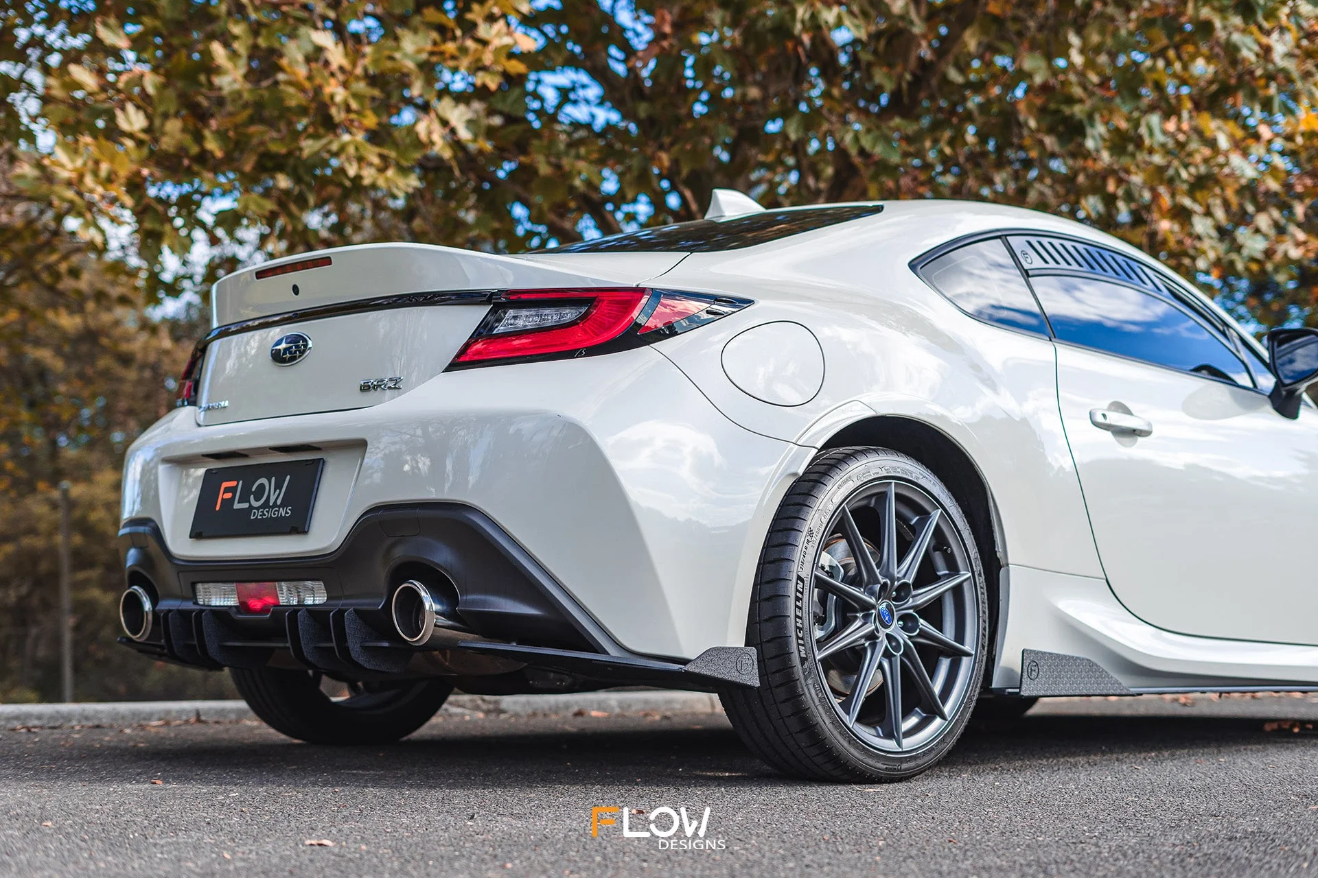 Flow Designs Side Skirt Splitter Winglets for 2022+ Subaru BRZ ZD8 & Toyota GR86 ZN8 [Pair] - Image 2