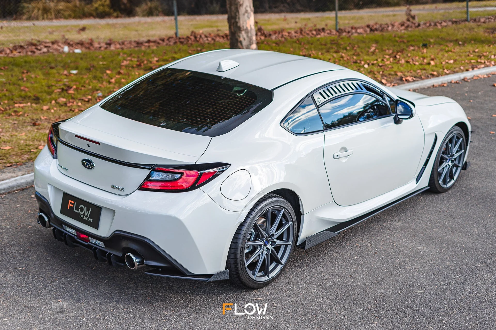 Flow Designs Side Skirt Splitters for 2022+ Subaru BRZ ZD8 & Toyota GR86 ZN8 - Gloss [Pair] - Image 7