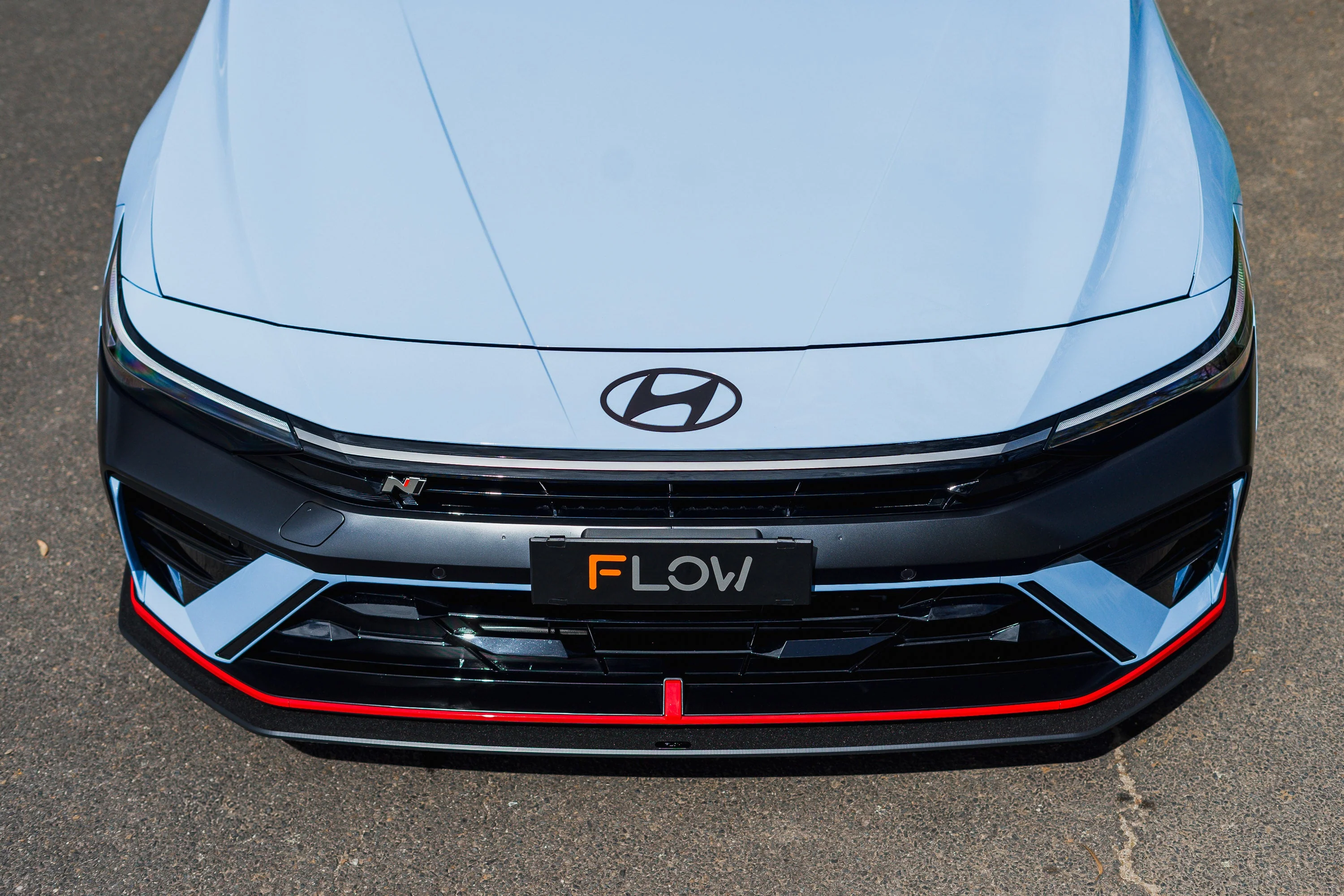 CN7 V2 i30N Sedan FL 2024+ Front Lip Splitter & Mounting Brackets - Image 17