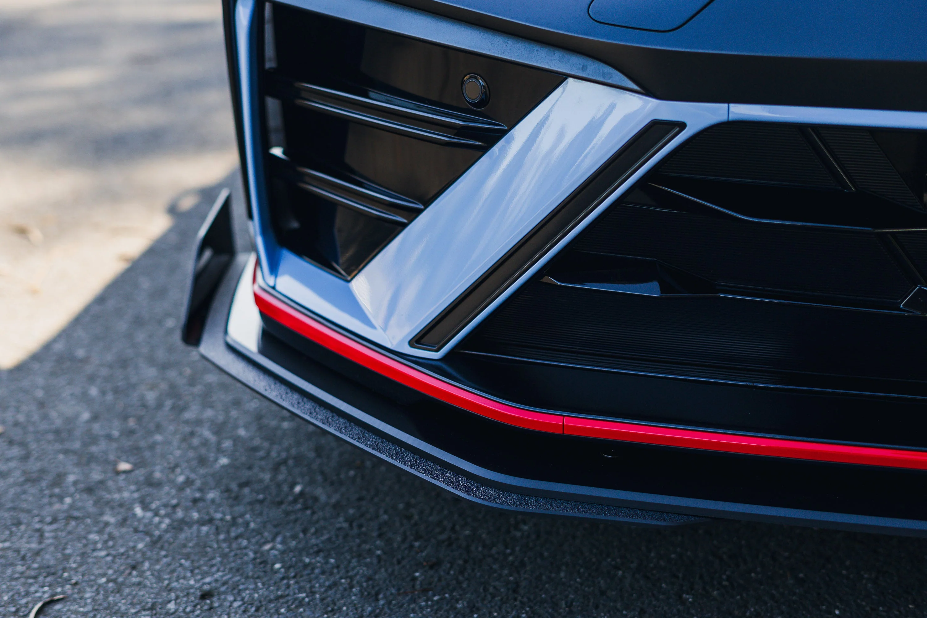 CN7 V2 i30N Sedan FL 2024+ Front Lip Splitter & Mounting Brackets - Image 18