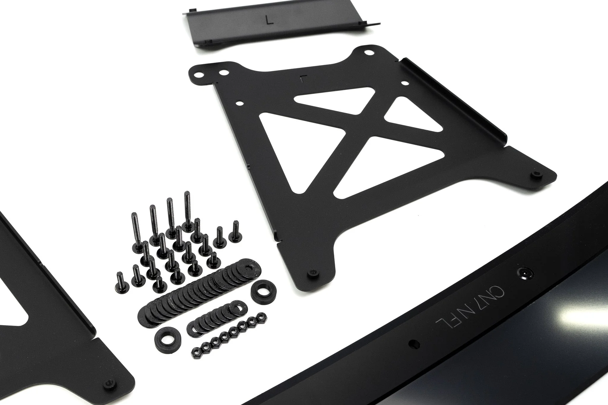 CN7 V2 i30N Sedan FL 2024+ Front Lip Splitter & Mounting Brackets - Image 3