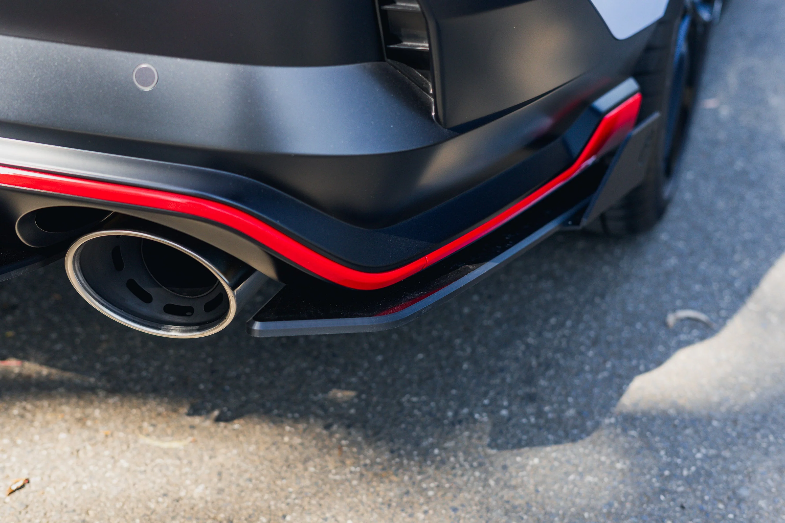 CN7 V2 i30N Sedan FL 2024+ Rear Spats - Image 12