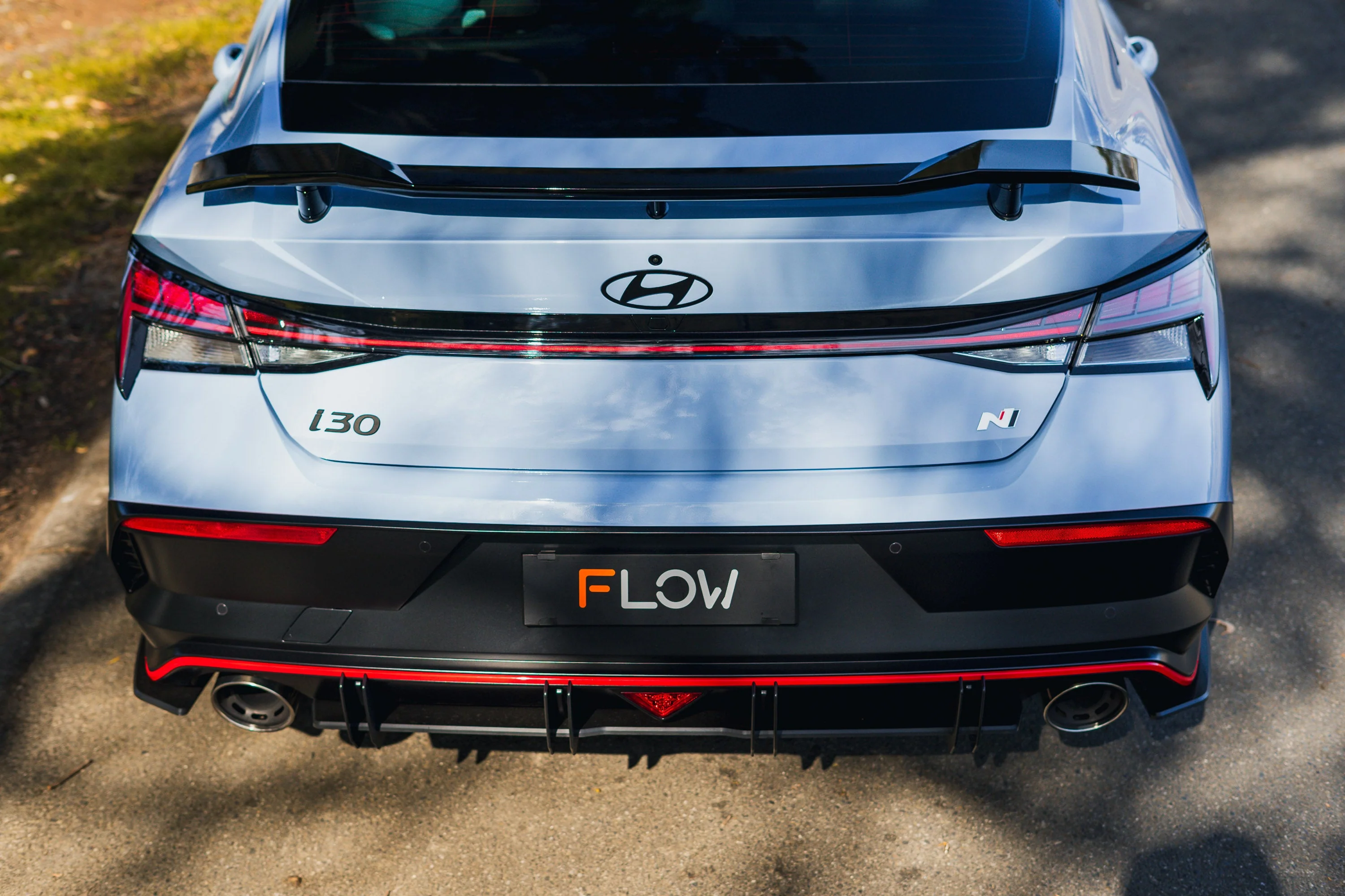 CN7 V2 i30N Sedan FL 2024+ Rear Spats - Image 4