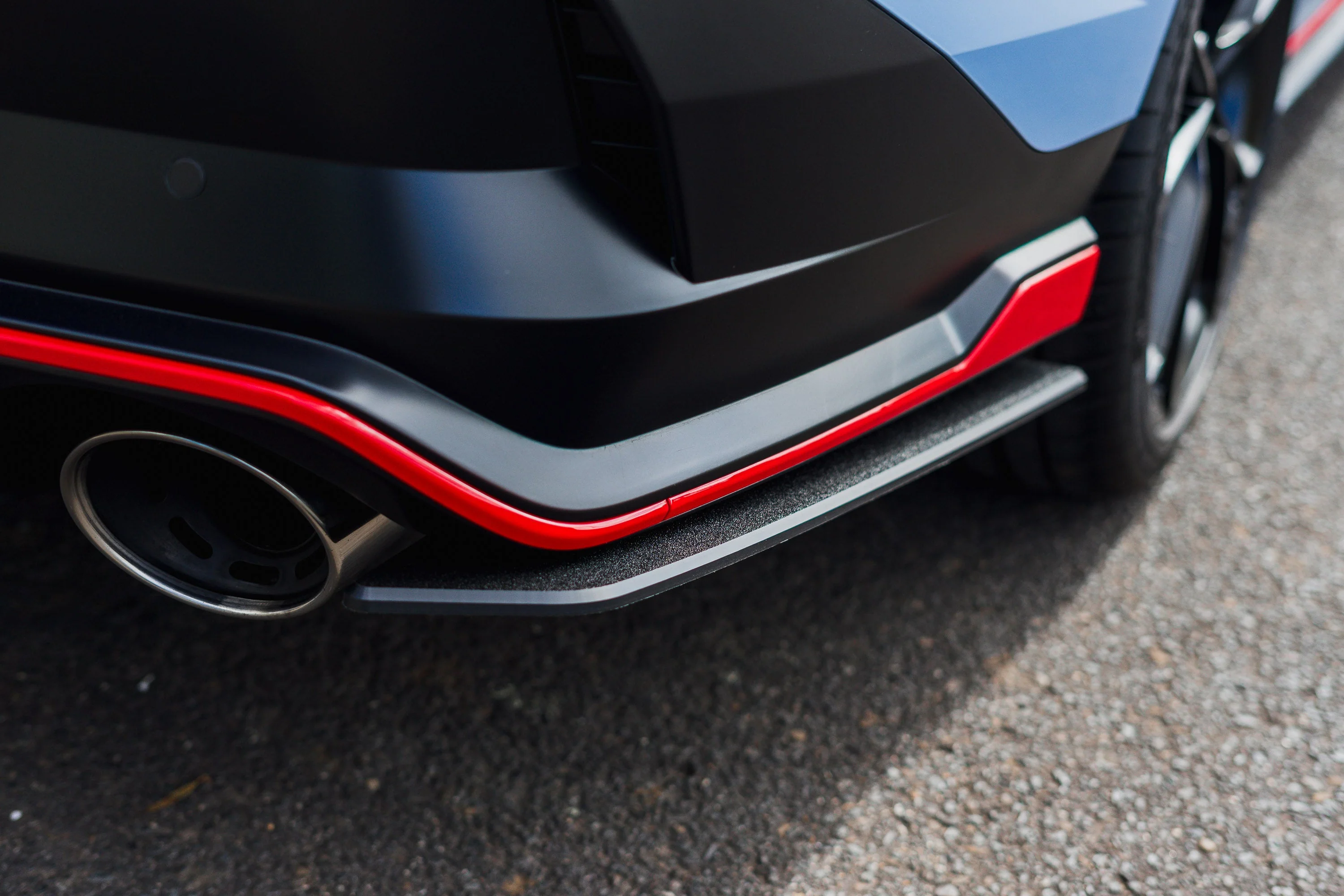 CN7 V2 i30N Sedan FL 2024+ Rear Spats - Image 8