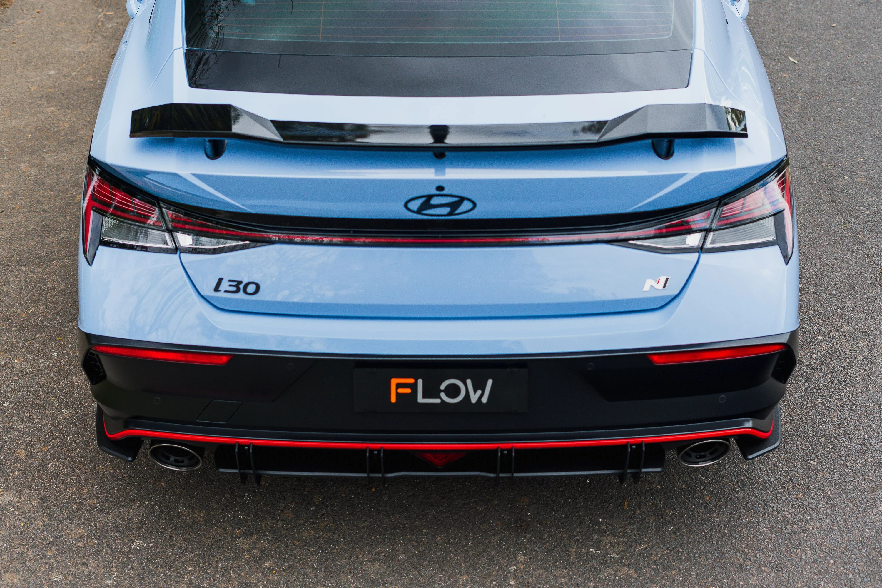 CN7 V2 i30N Sedan FL 2024+ Rear Spats - Image 9