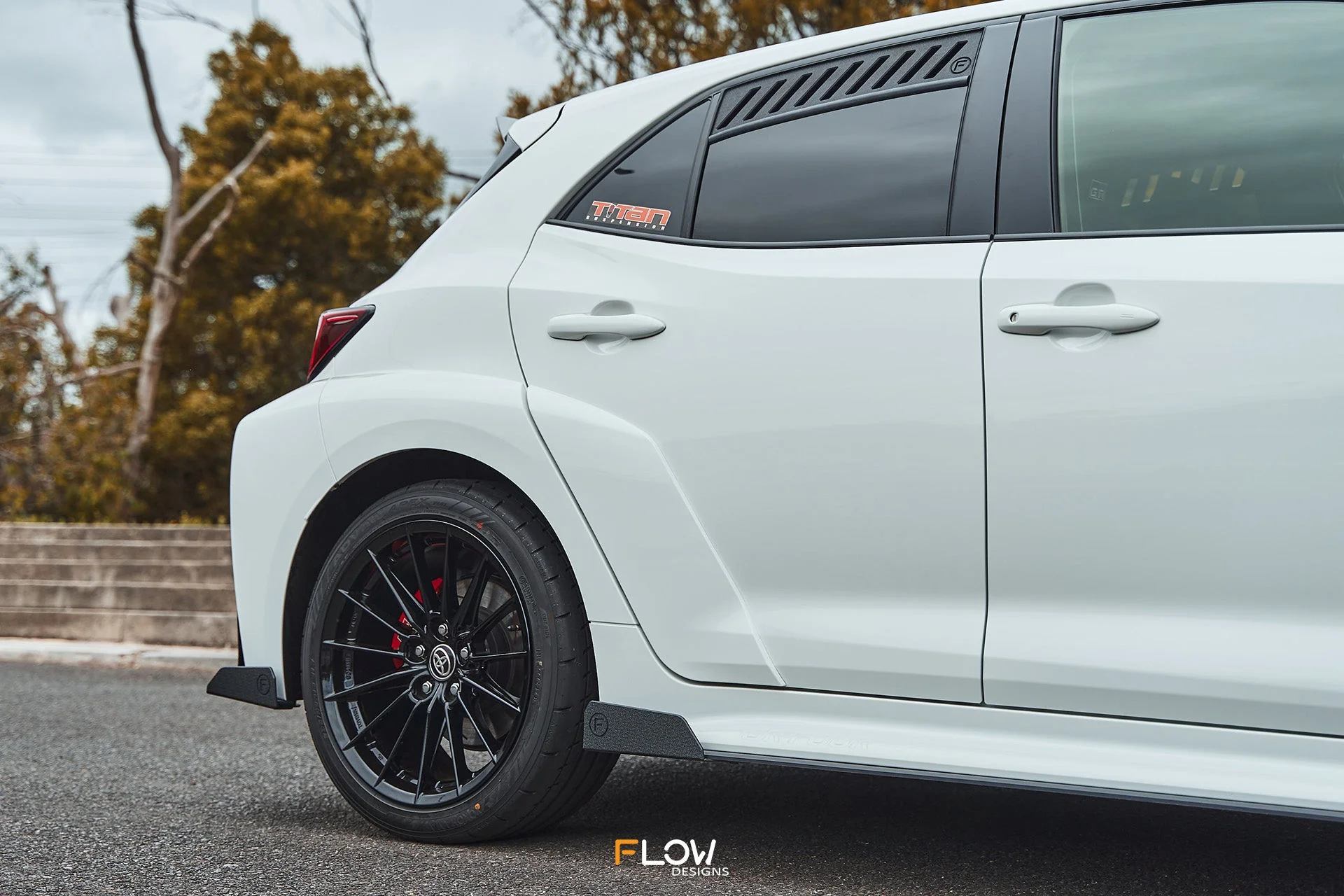 Corolla GR Side Skirt Splitters | Textured - Image 12
