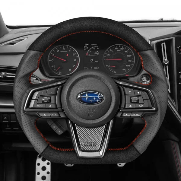 CEEHOR D-Shape Steering Wheel (Suede + Leather) For Subaru WRX VB/VN 2022+