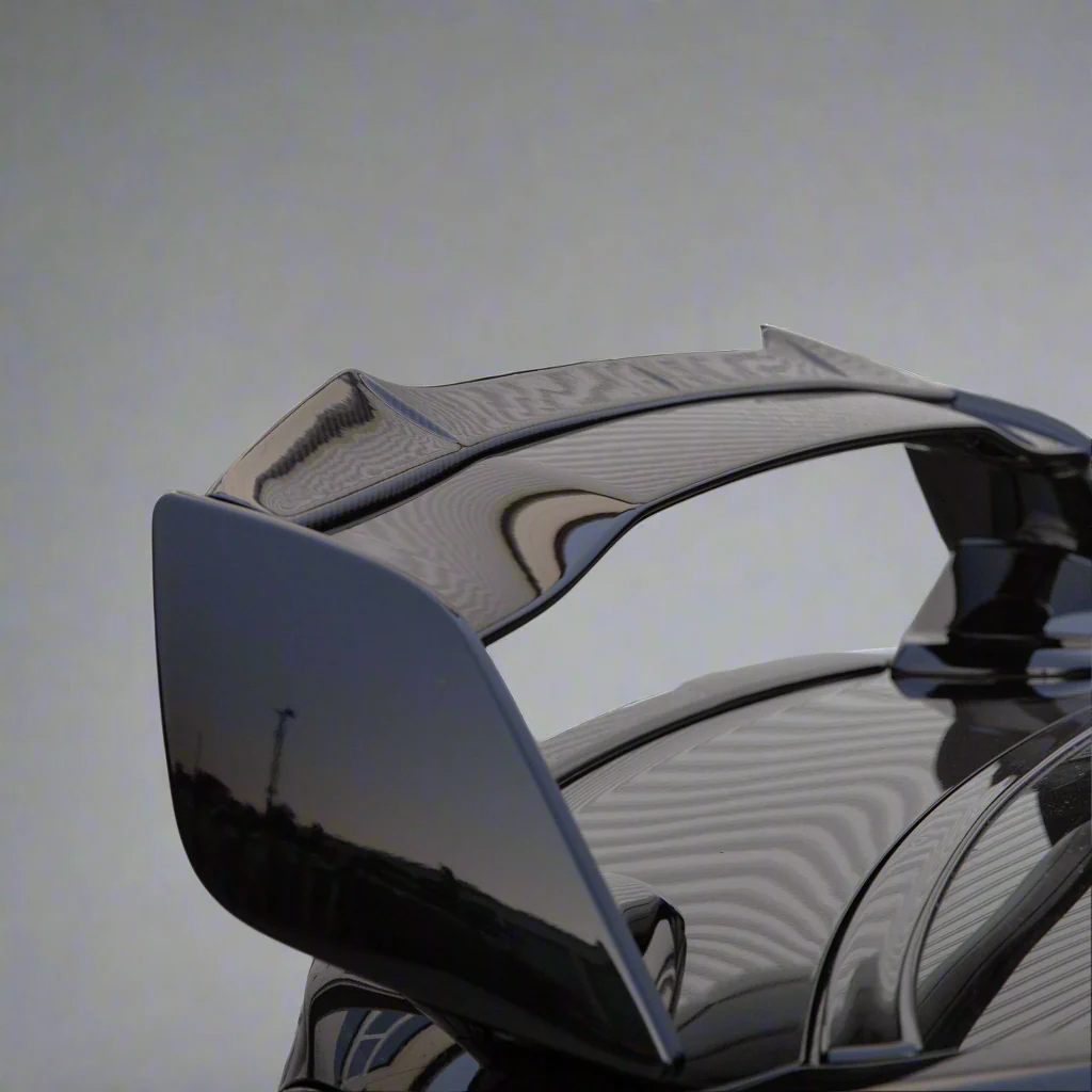 DMAKER RWN-Spec STI Wing Spoiler Add-On For 2022+ Subaru WRX VB [Crystal Black] - Image 6