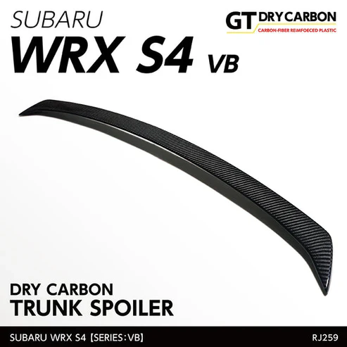 Automodellista Boot Lid Lip Spoiler For 2022+ Subaru WRX VB [Dry Carbon] - Image 2