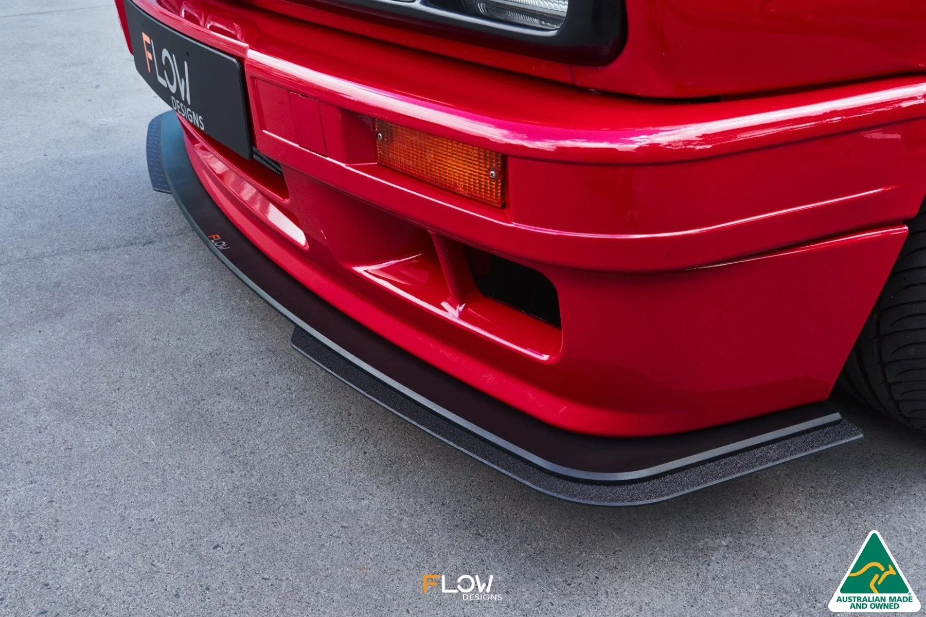 E30 M-Tech 2 Front Lip Splitter Extensions - Image 4