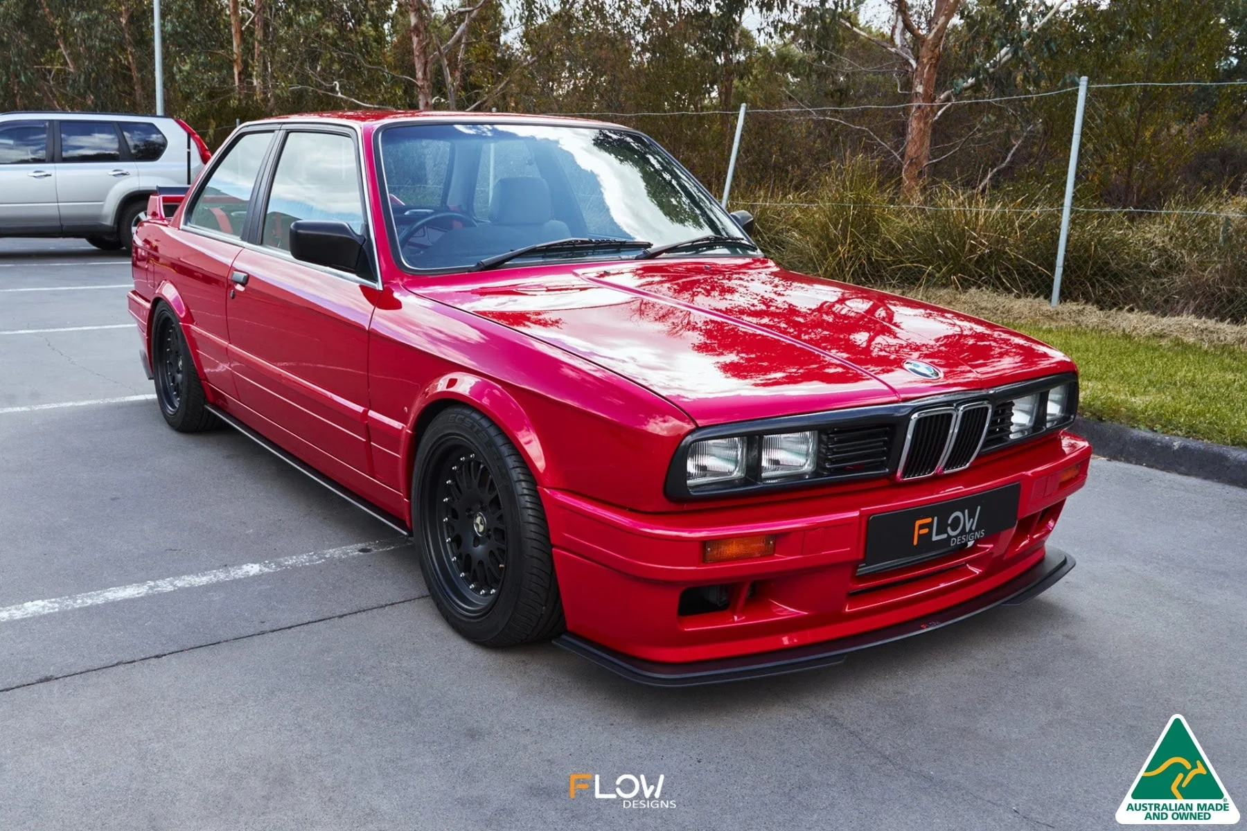 E30 M-Tech 2 Front Lip Splitter Extensions - Image 8