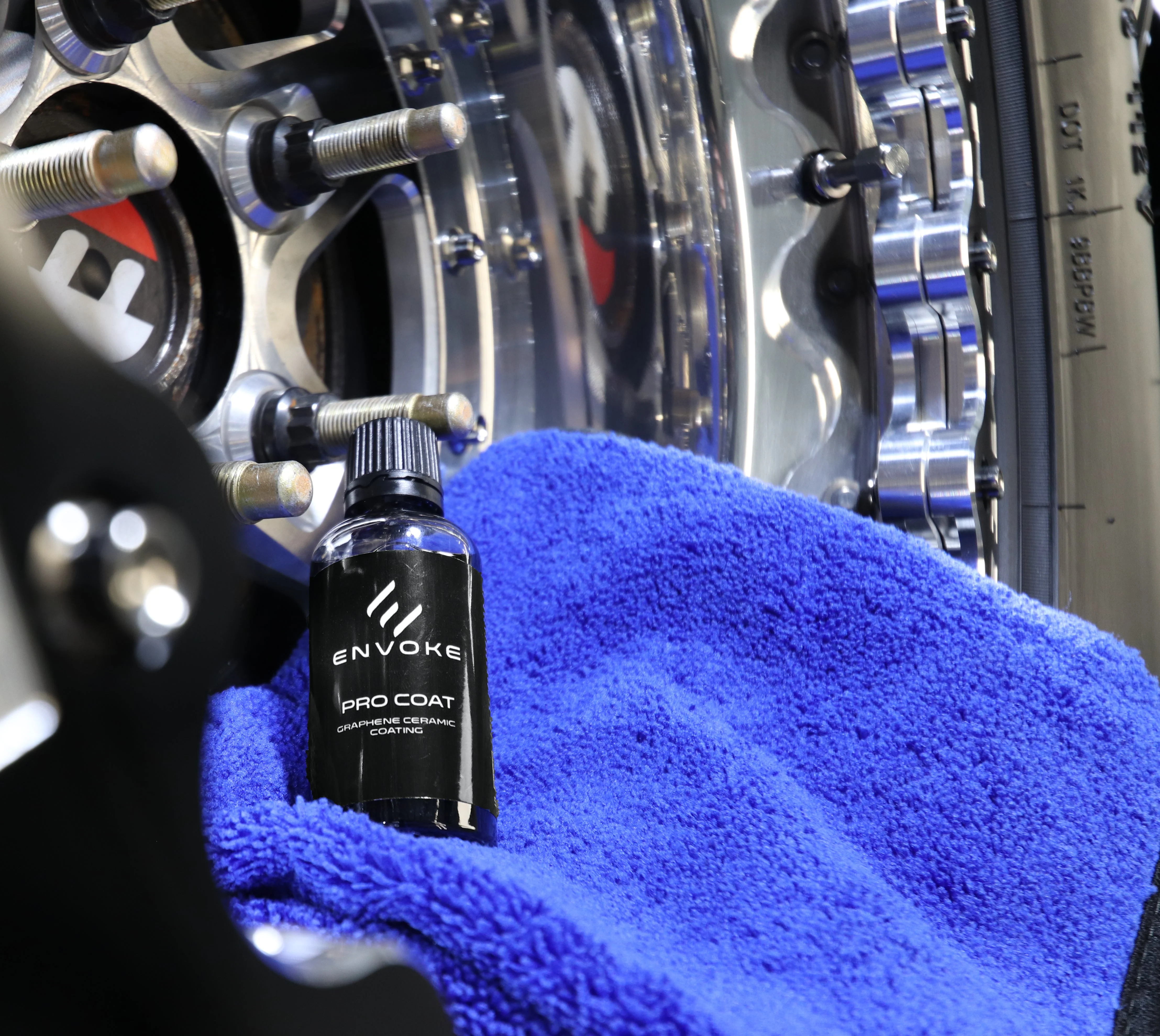 Royal Blue Dual Pile Towel - Image 3
