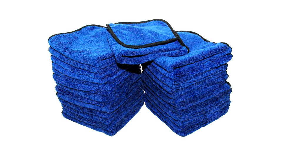 Royal Blue Dual Pile Towel - Image 5