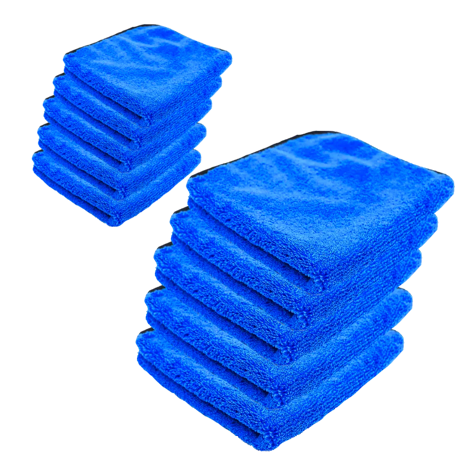 Royal Blue Dual Pile Towel - Image 6