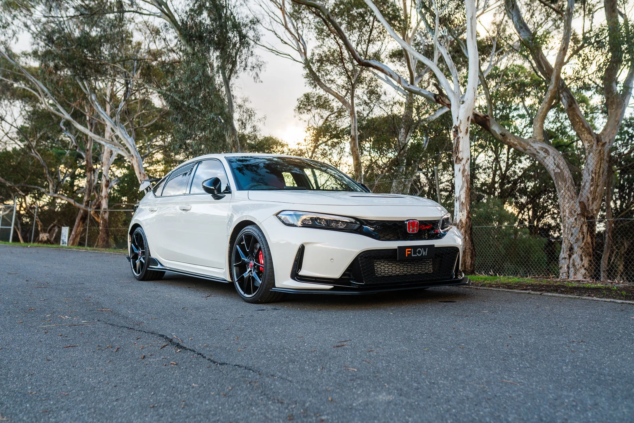FL5 Civic Type R Front Lip Splitter Extensions - Image 10