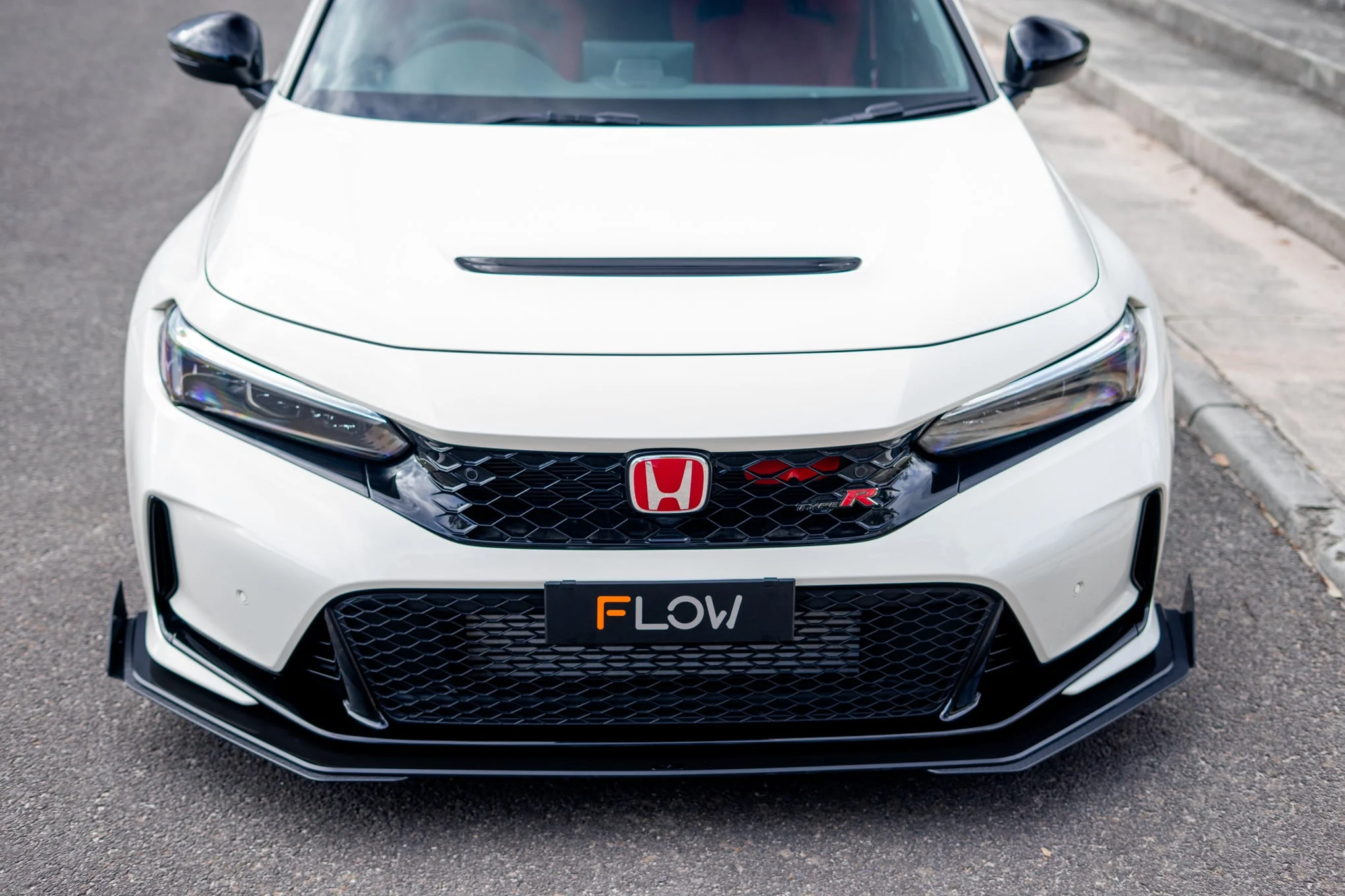 FL5 Civic Type R Front Lip Splitter Winglets - Image 5