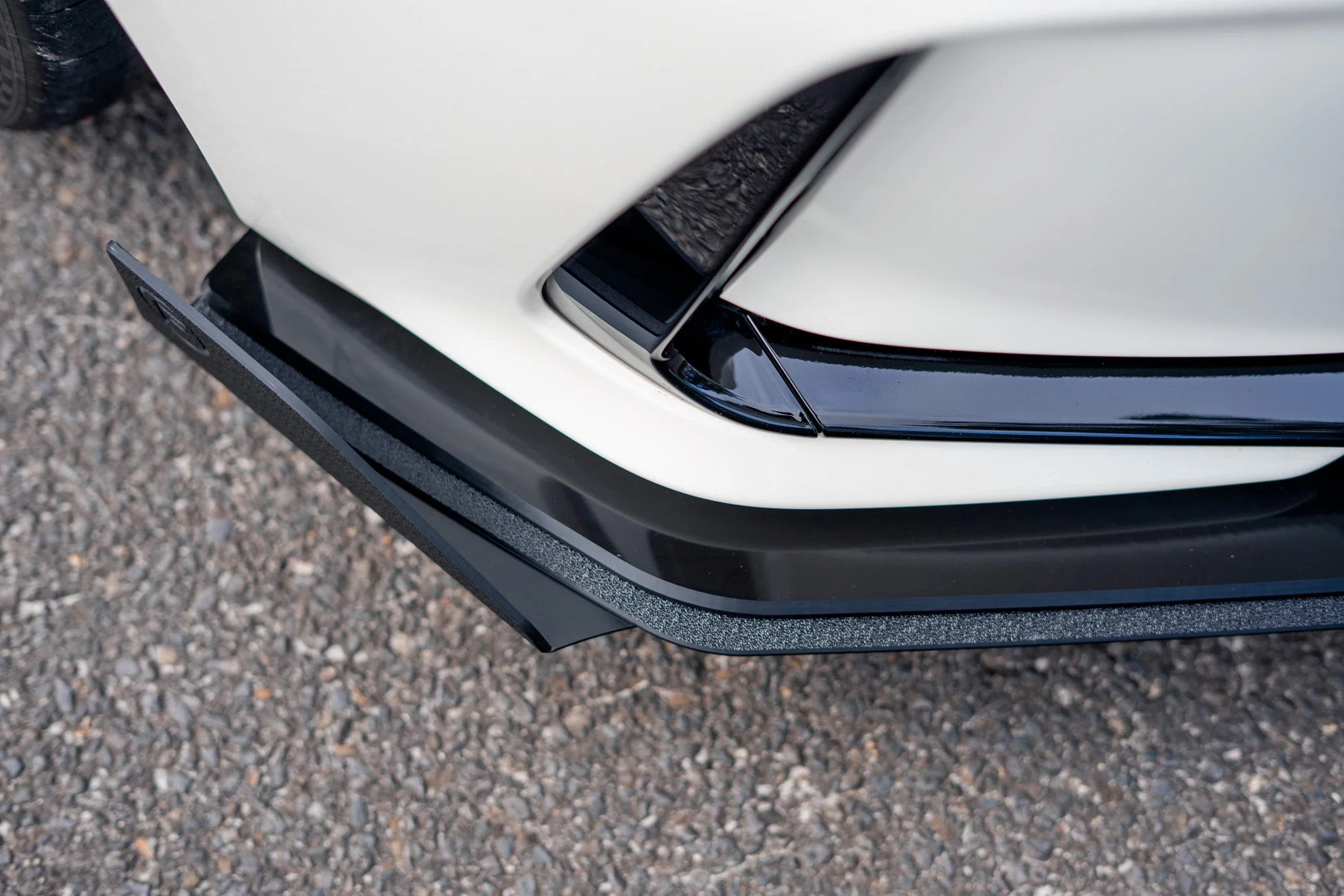 FL5 Civic Type R Front Lip Splitter Winglets - Image 8