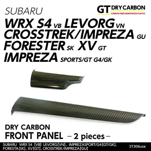 Automodellista Front Dash Panel 2PCS For 2021+ Subaru WRX VB [Carbon Fibre] - Image 3