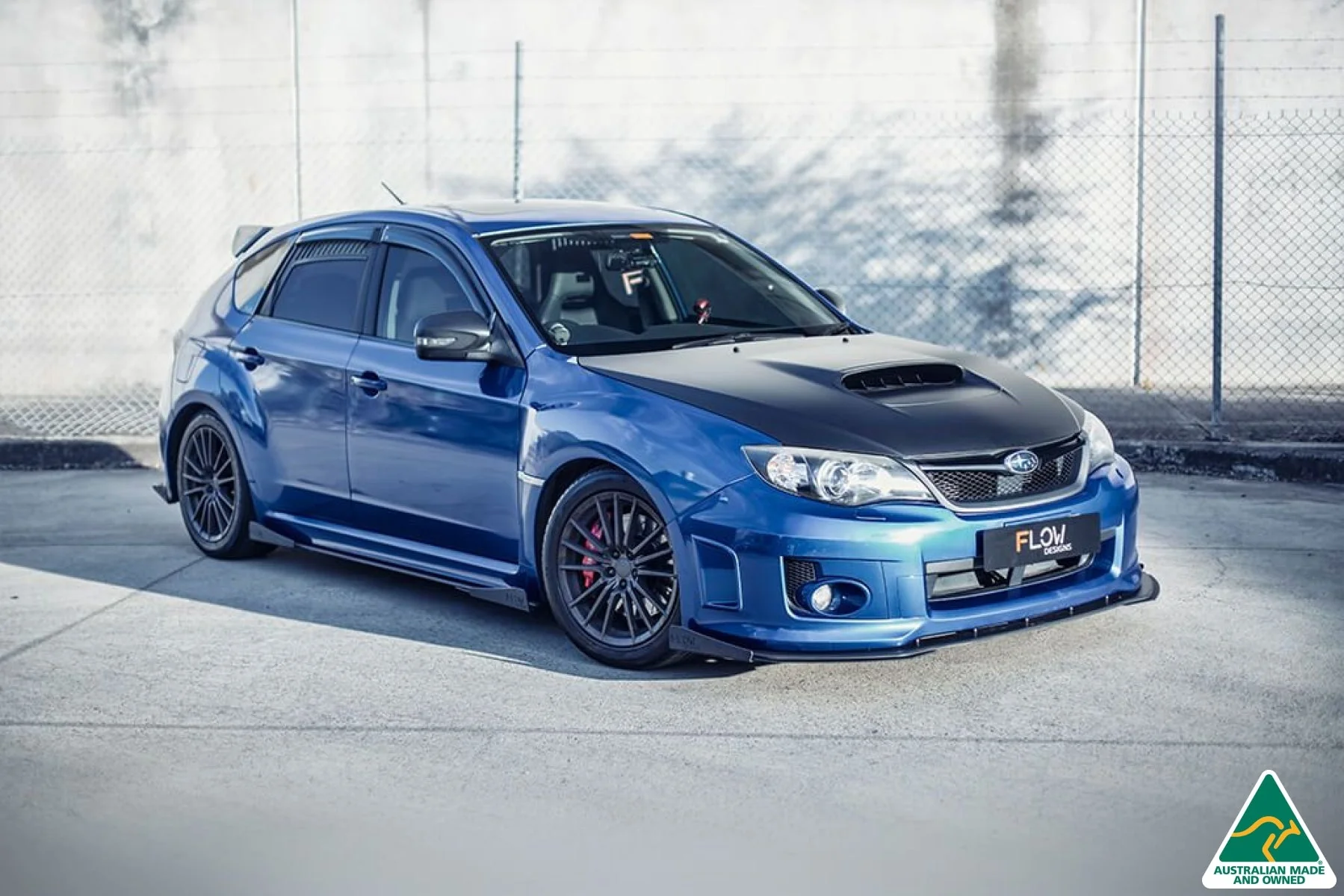 Flow Designs Front Lip Splitter for Subaru Impreza WRX / STI G3 Hatch FL - Image 9