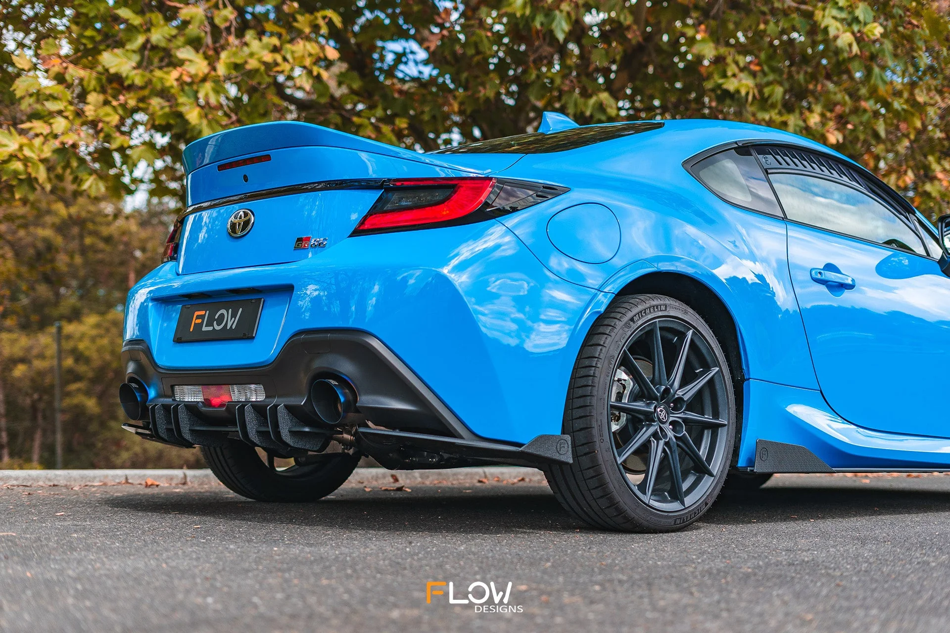 ZN8 GR86 Flow-Lock Rear Diffuser | Textured - Image 15