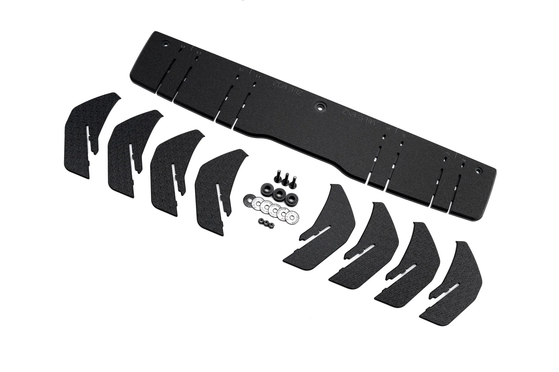 ZN8 GR86 Flow-Lock Rear Diffuser | Textured - Image 16