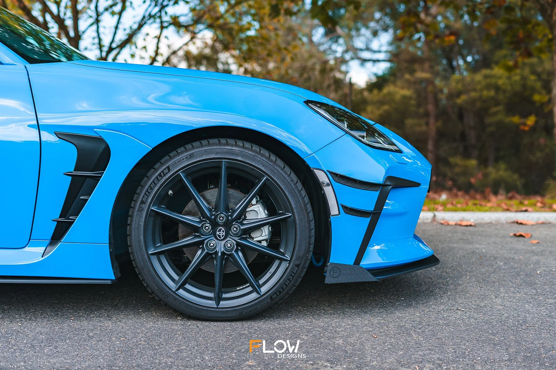 ZN8 GR86 Front Lip Splitter | Textured - Image 5