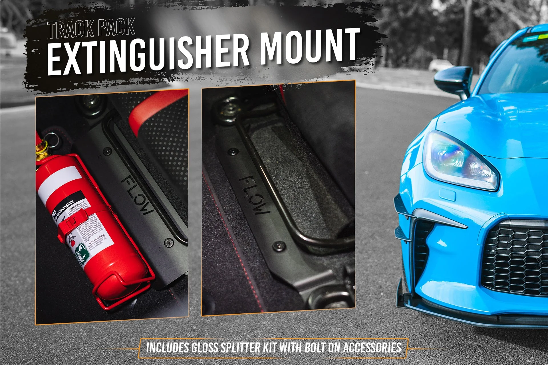 ZN8 GR86 Full Lip Splitter Set | Black - Image 12