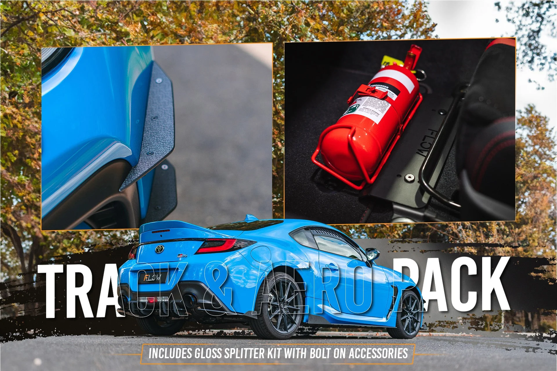 ZN8 GR86 Full Lip Splitter Set | Black - Image 16
