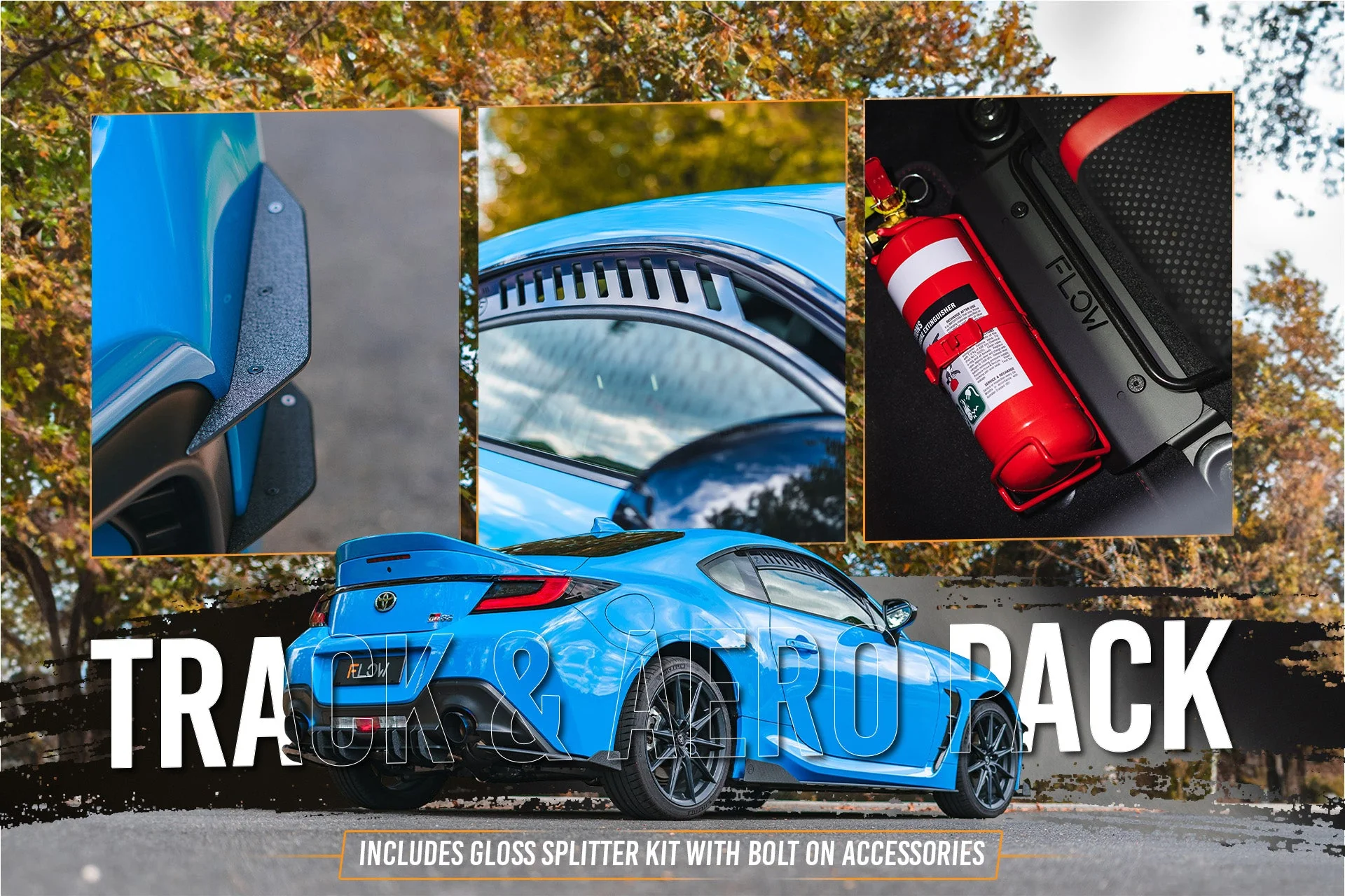 ZN8 GR86 Full Lip Splitter Set | Black - Image 17