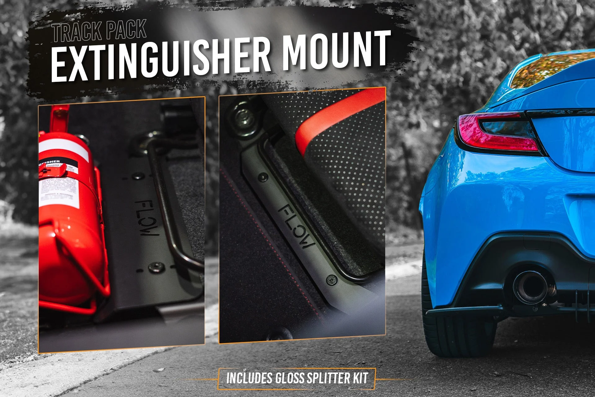 ZN8 GR86 Full Lip Splitter Set | Black - Image 5