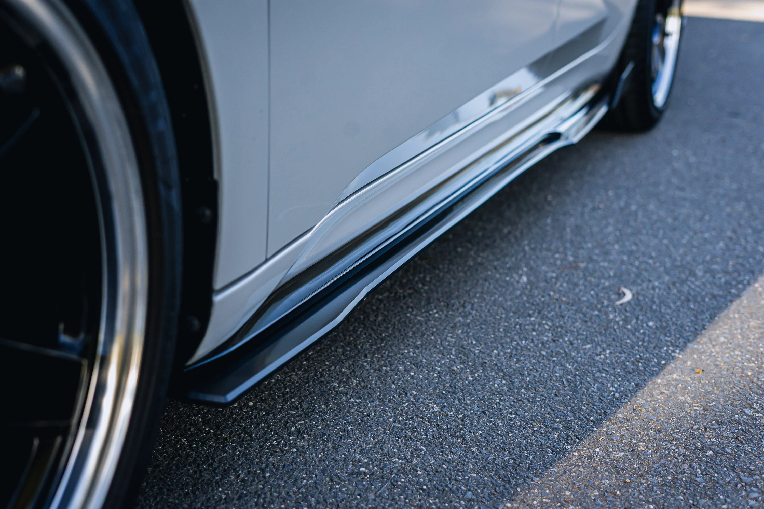 Hyundai CN7 V2 i30 N-Line Sedan FL 2025 Side Skirt Splitter Winglets - Image 7