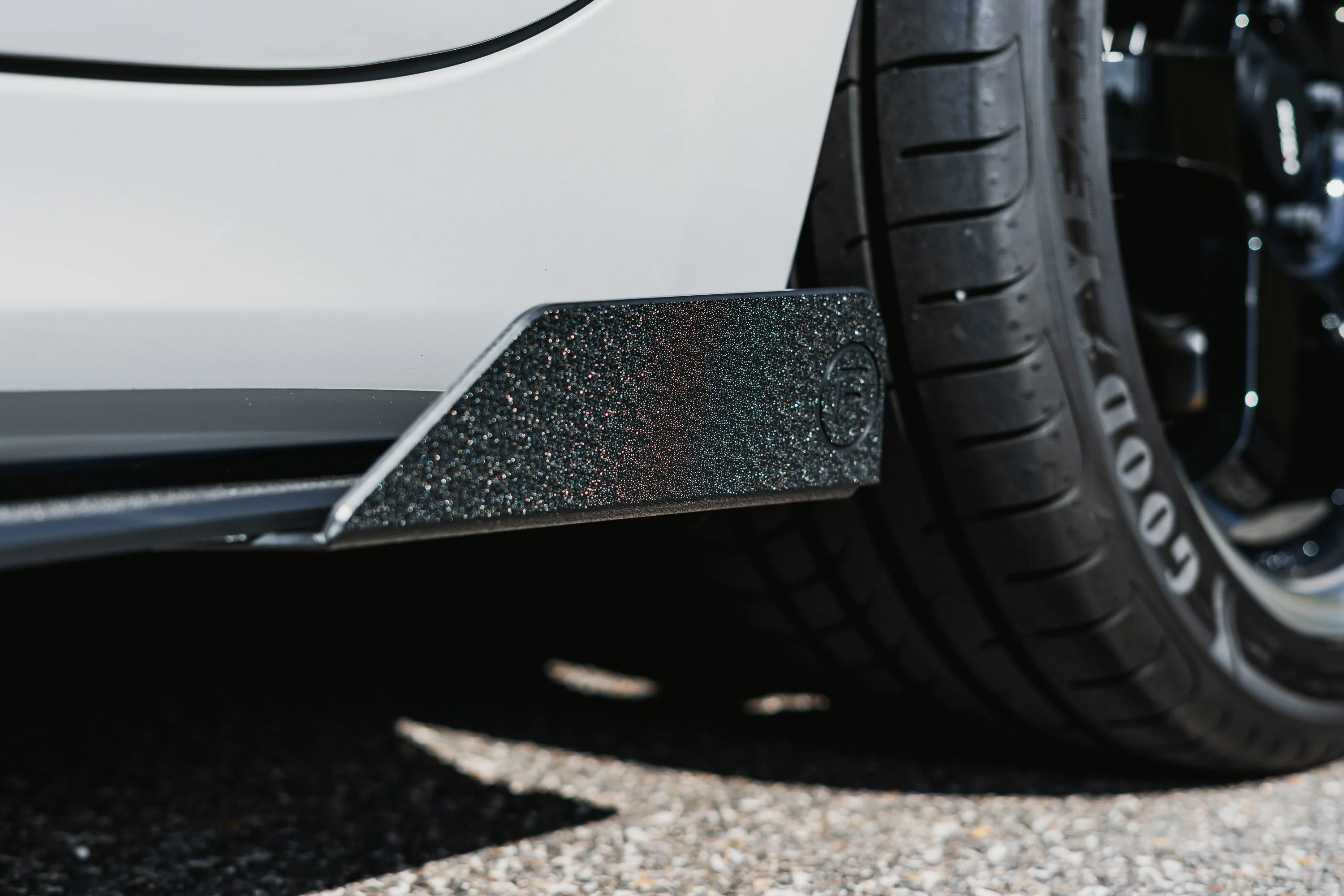 Hyundai CN7 V2 i30 N-Line Sedan FL 2025 Side Skirt Splitter Winglets - Image 9