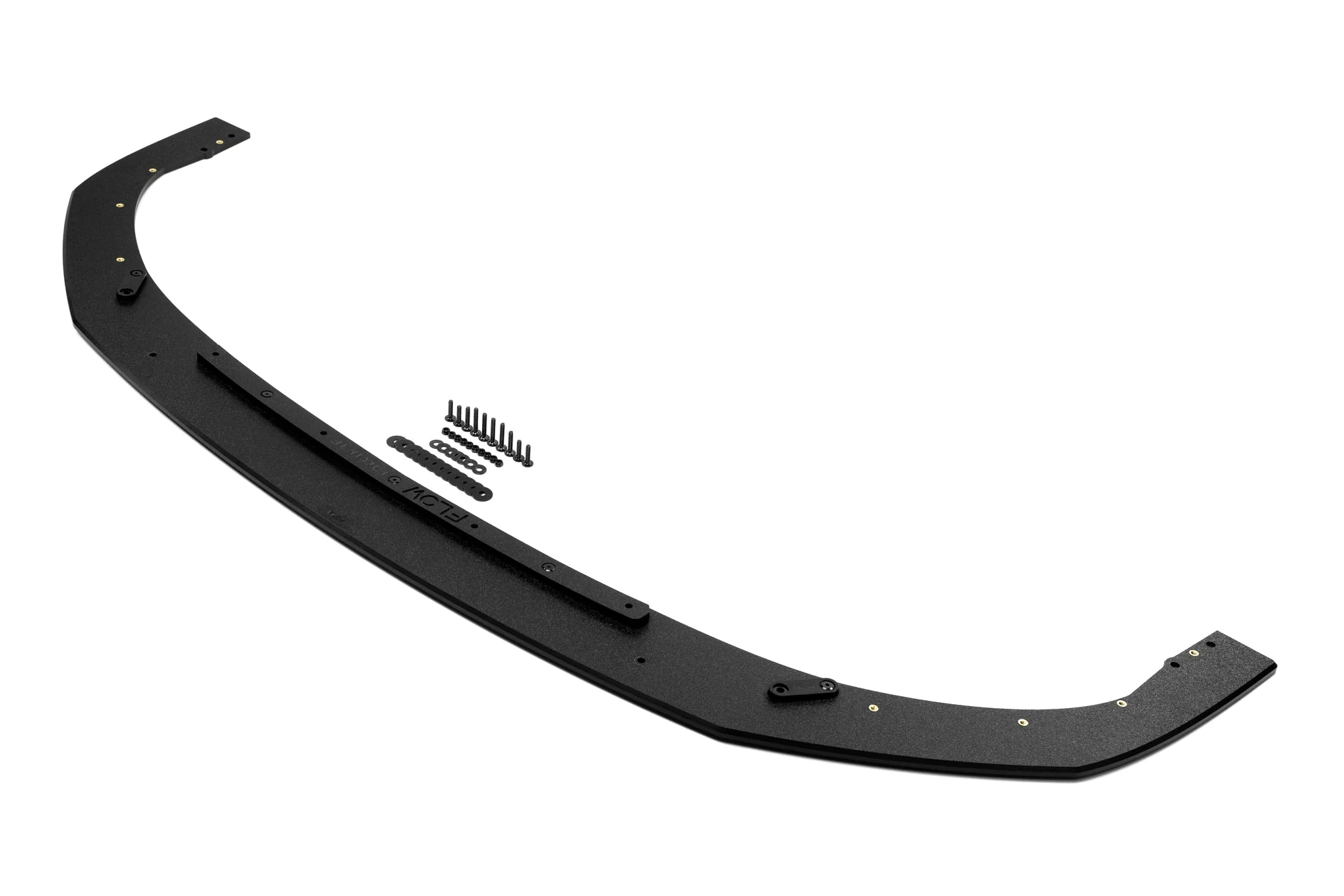 Flow Designs i30 N Line Hatch PD (2018+) Front Lip Splitter [GLOSS BLACK]