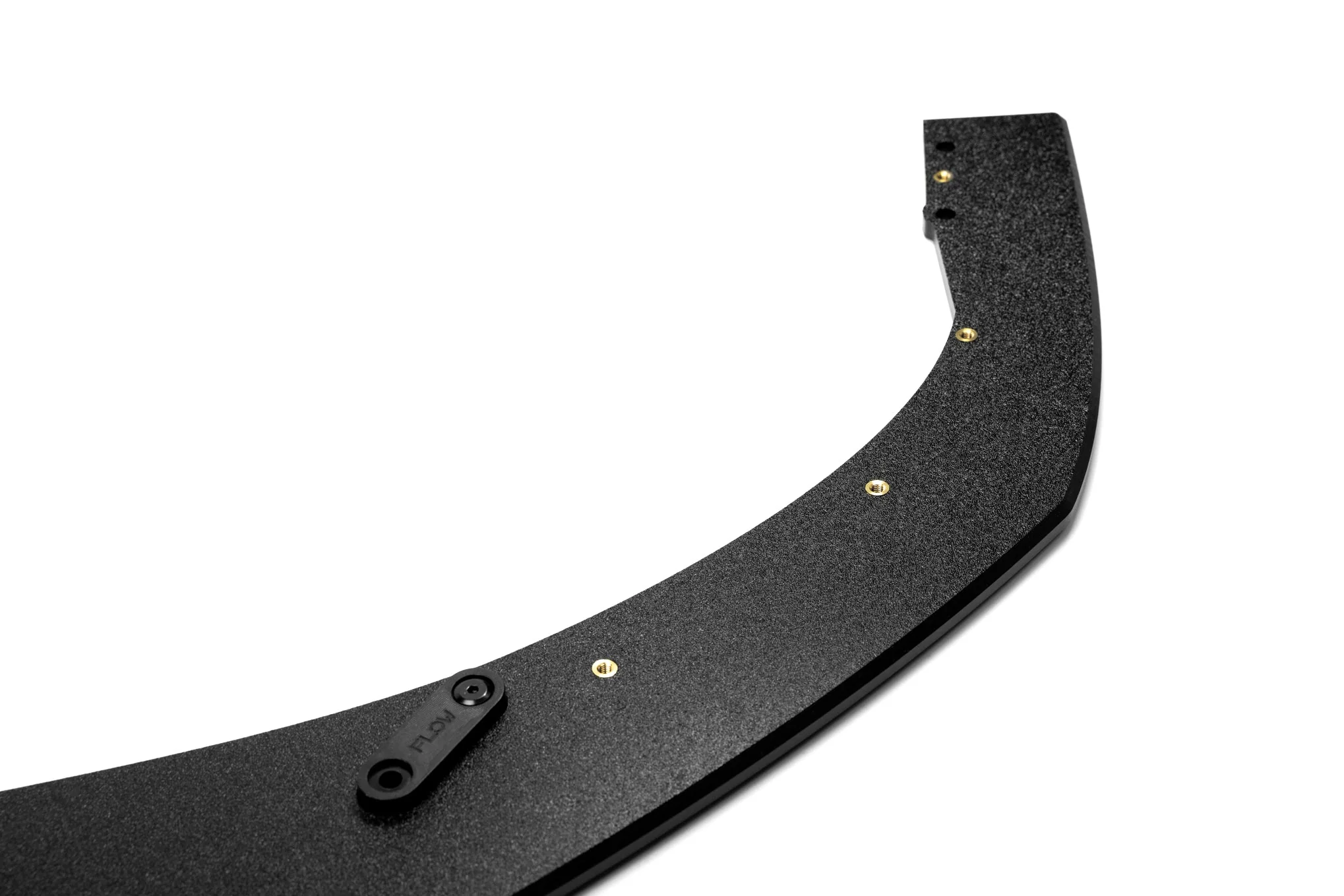 Flow Designs i30 N Line Hatch PD (2018+) Front Lip Splitter [GLOSS BLACK] - Image 5