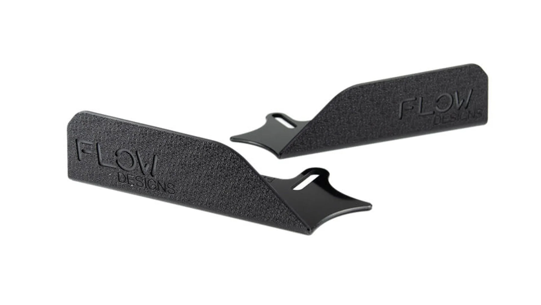 Flow Designs i30 N Line Hatch PD (2018+) Front Lip Splitter Winglets - Pair