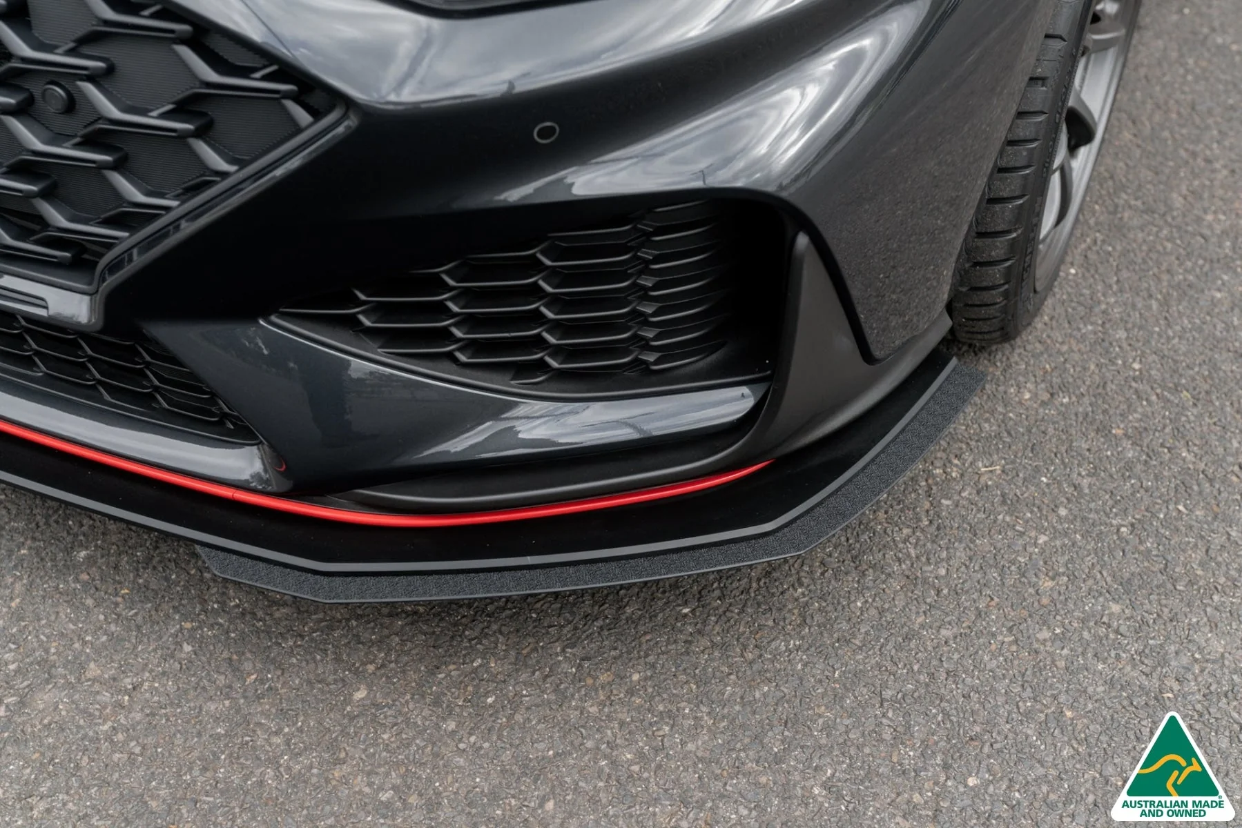 Flow Designs i30N Fastback PD FL (2022+) Front Lip Splitter Extensions - Pair - Image 2