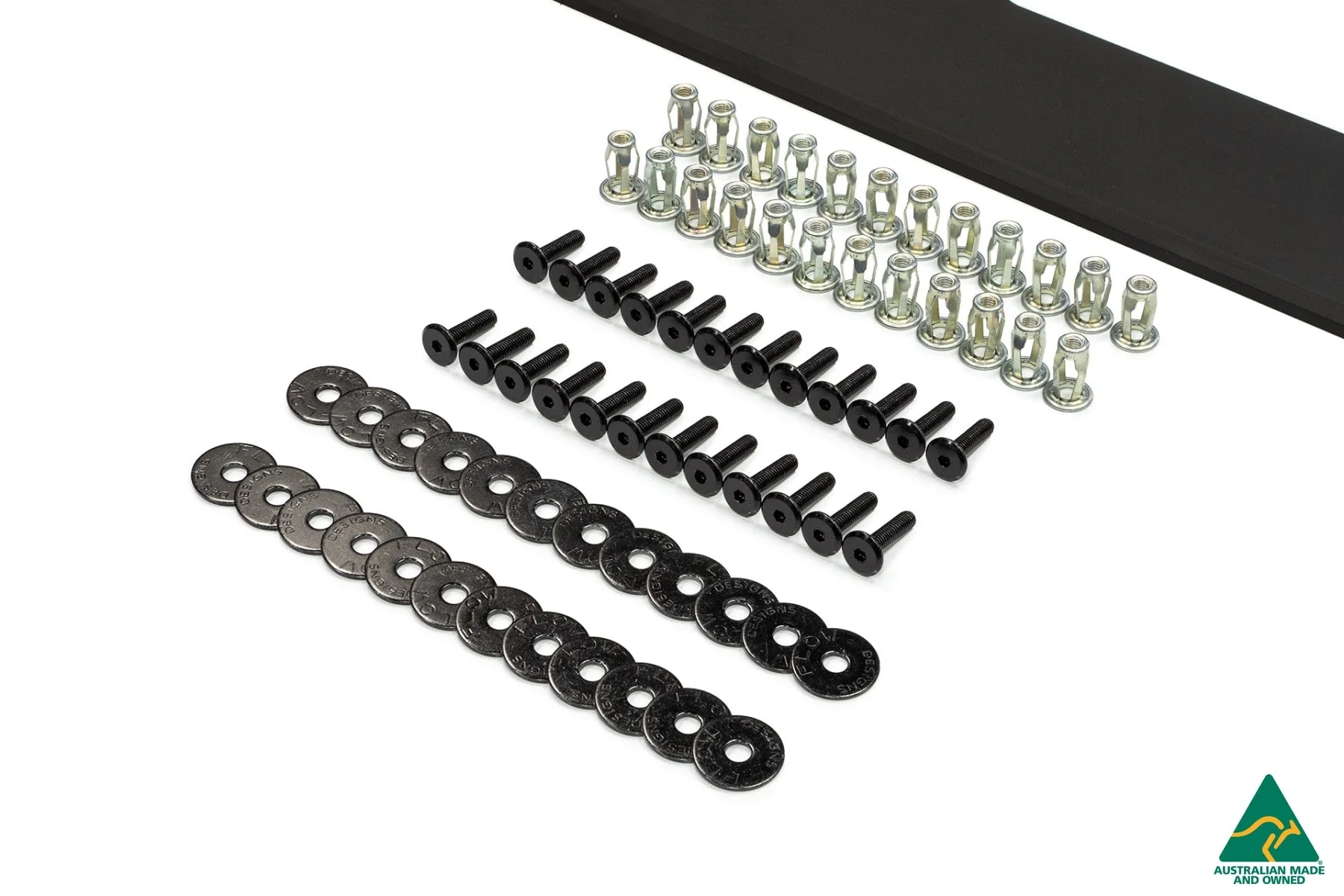 Flow Designs i30N Hatch PD FL (2021) Side Skirt Splitters [GLOSS BLACK] - Pair - Image 5