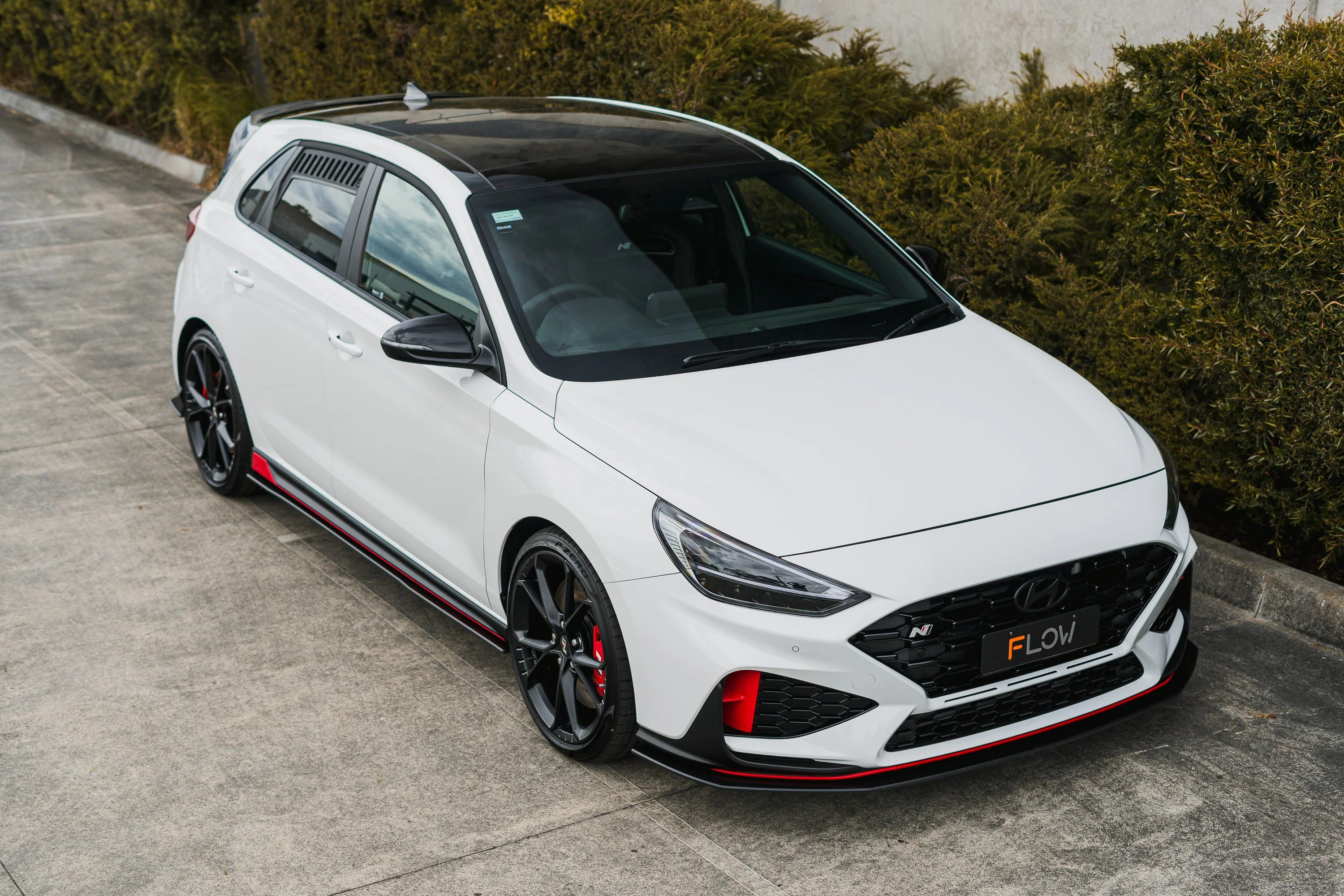 i30N Hatch PDE V6 FL2 2025+ Front Lip Splitter & Reinforcement Brackets - Image 3