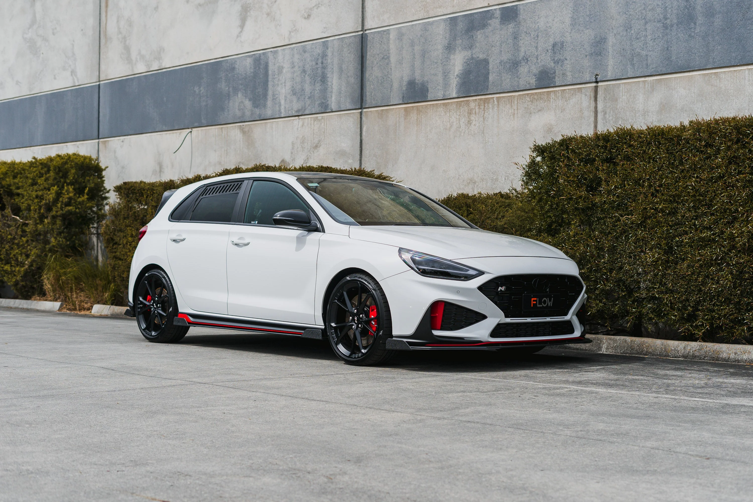 i30N Hatch PDE V6 FL2 2025+ Front Lip Splitter & Reinforcement Brackets - Image 5