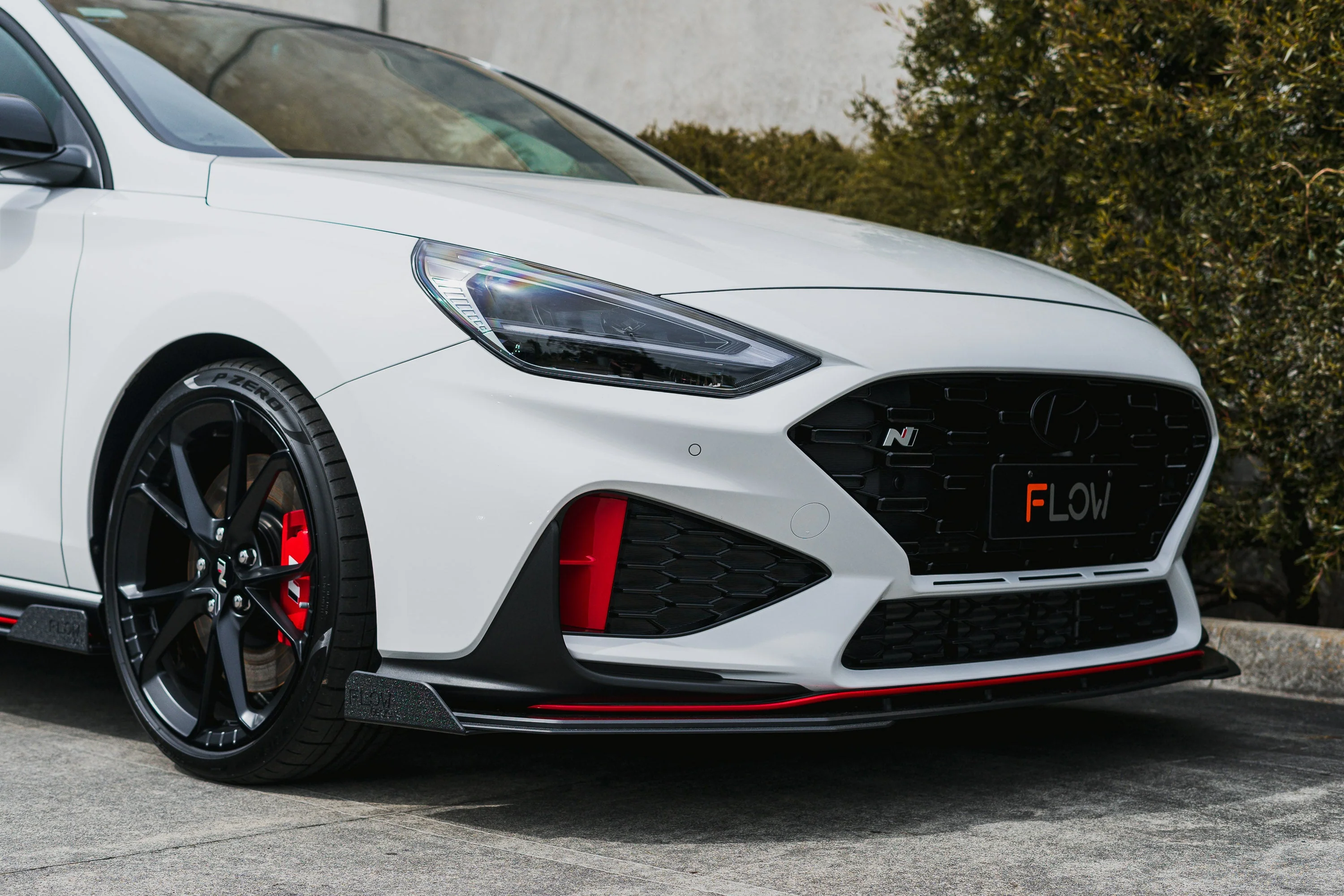 i30N Hatch PDE V6 FL2 2025+ Front Lip Splitter & Reinforcement Brackets - Image 7