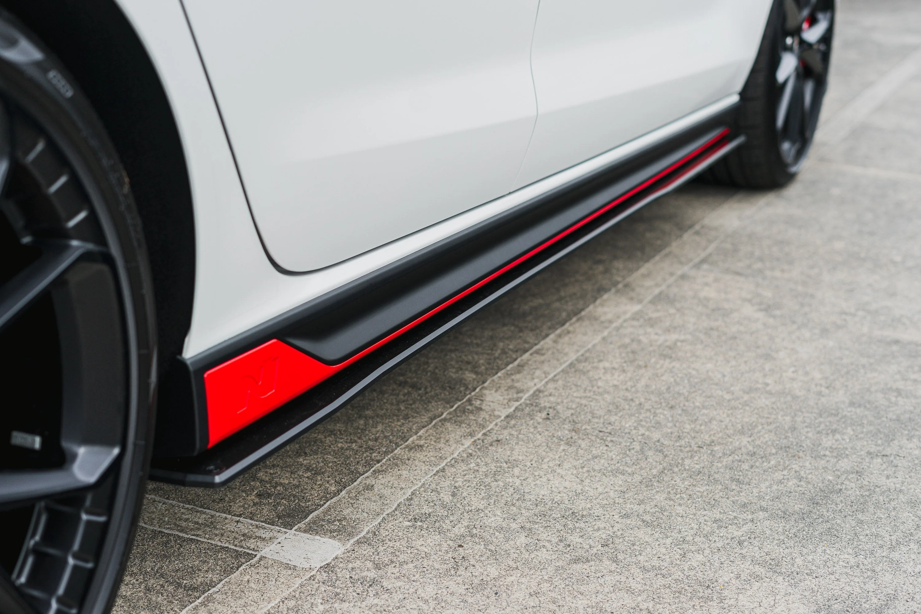 i30N Hatch PDE V6 FL2 2025+ Side Skirt Splitters - Image 11