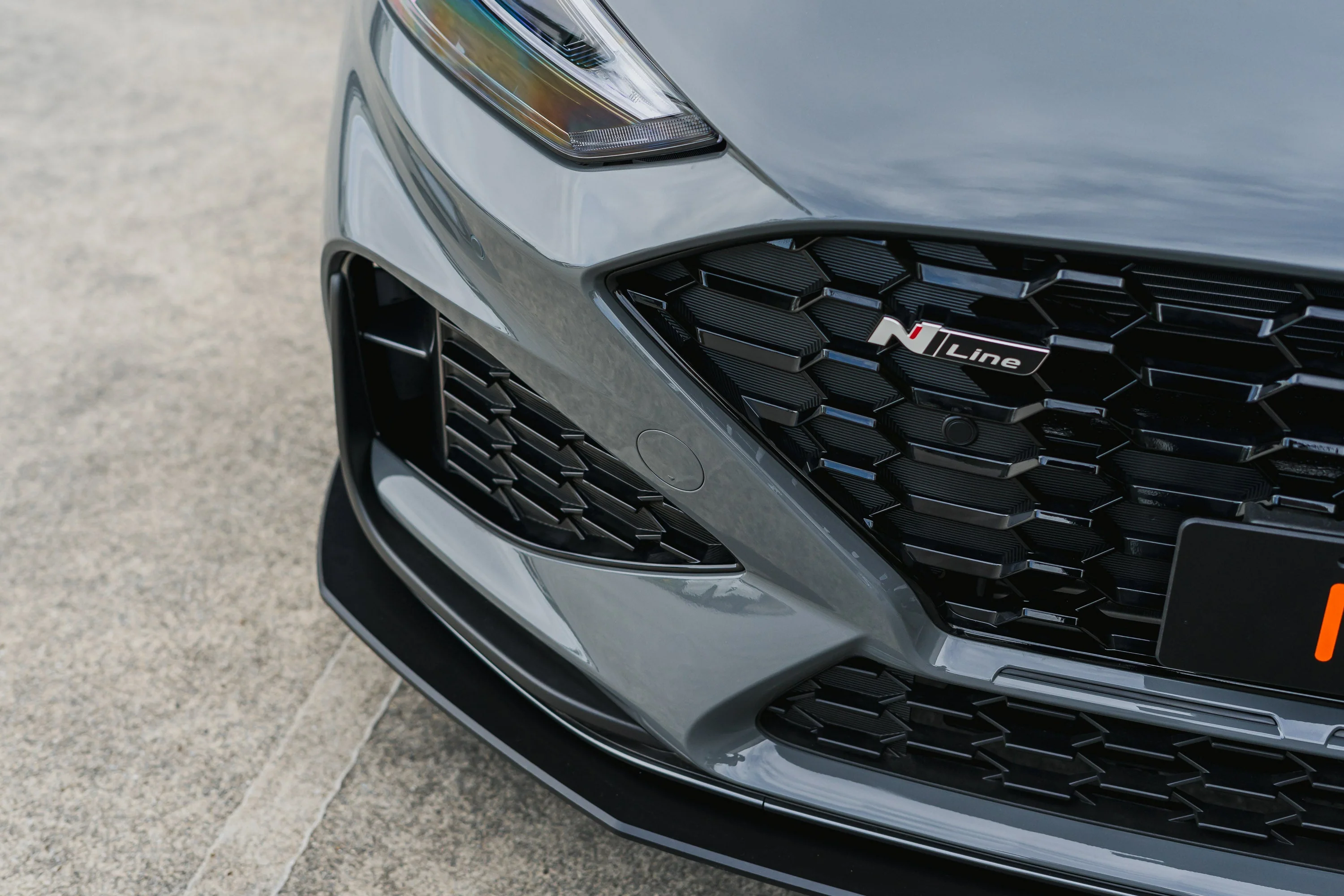 i30N-Line Hatch PDe.V6 FL 2024+ Front Lip Splitter & Reinforcement Brackets - Image 11