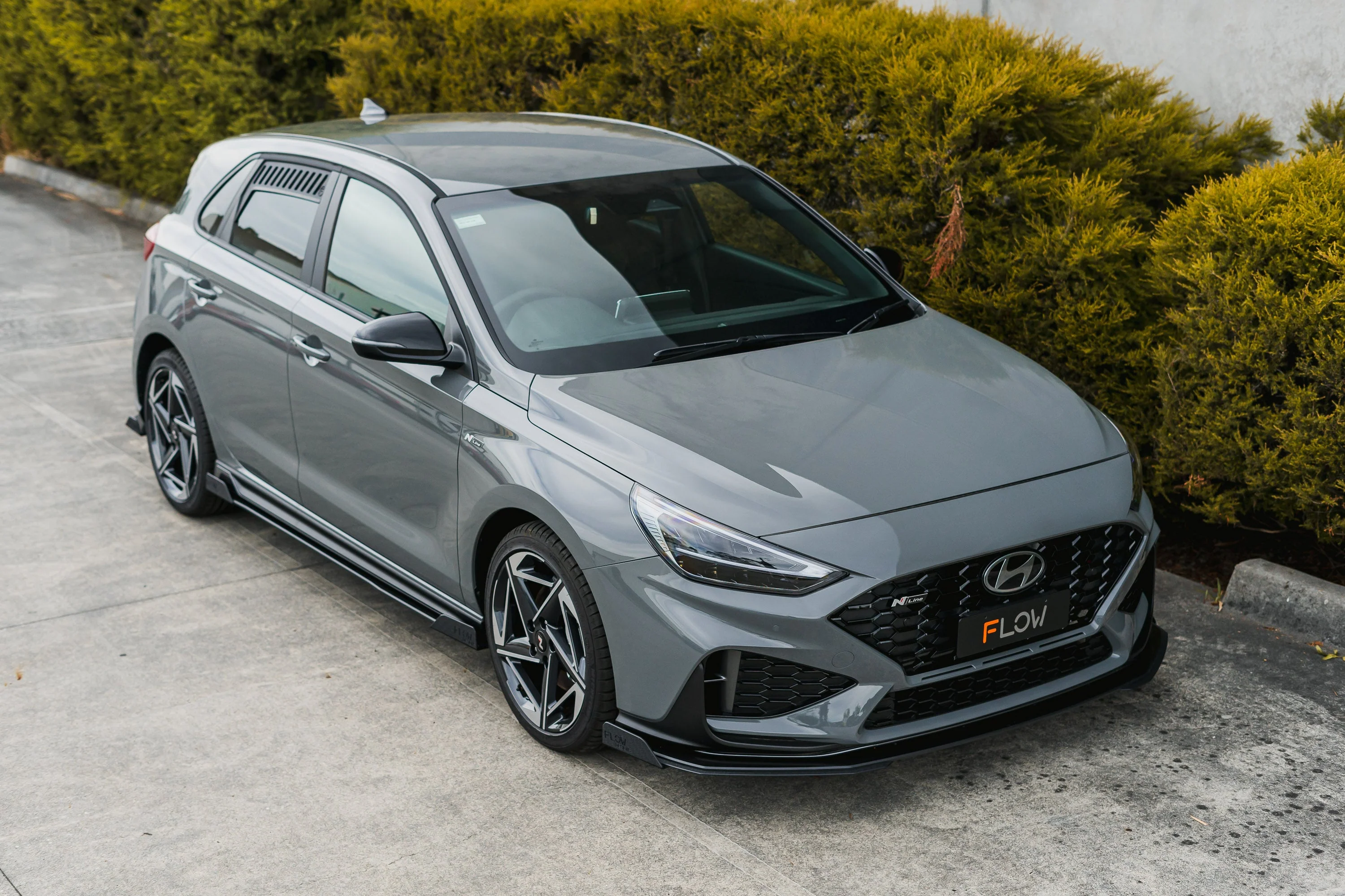 i30N-Line Hatch PDe.V6 FL 2024+ Front Lip Splitter & Reinforcement Brackets - Image 15
