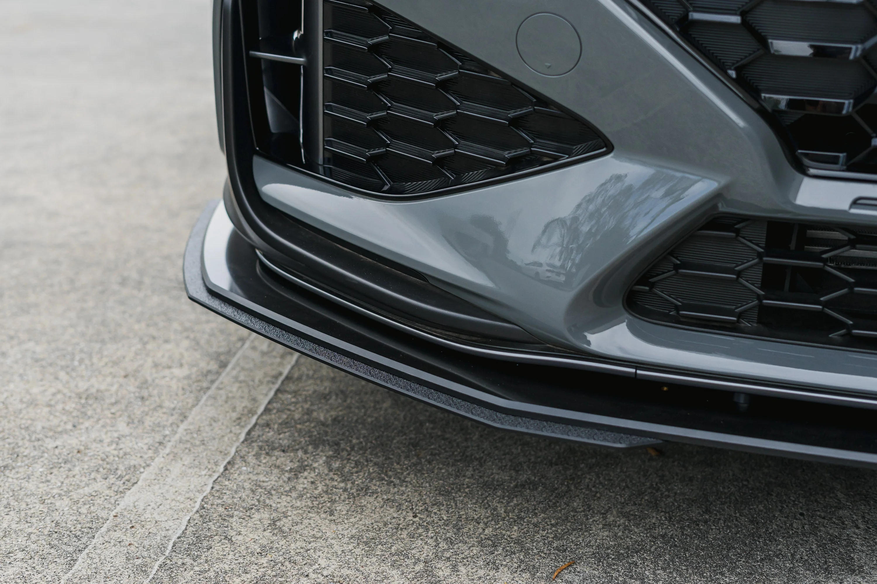 i30N-Line Hatch PDe.V6 FL 2024+ Front Lip Splitter & Reinforcement Brackets - Image 21